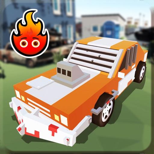 Zombies Park 3D ممارسة القيادة في المدينة.
