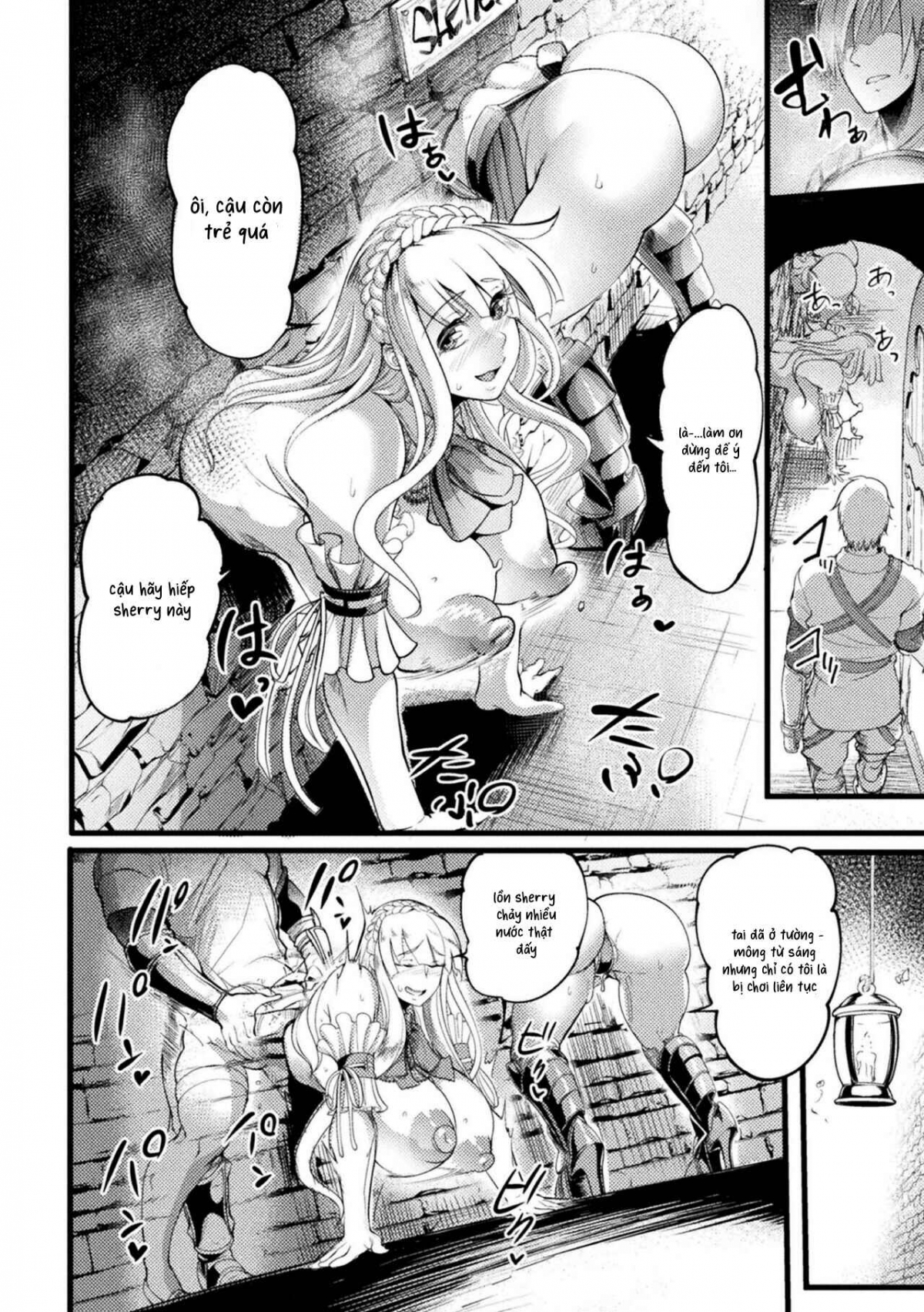 Đọc truyện hentai Teikoku no Nikubenki ~Otosareta Hime to Onna Kishi~ - Oneshot.
