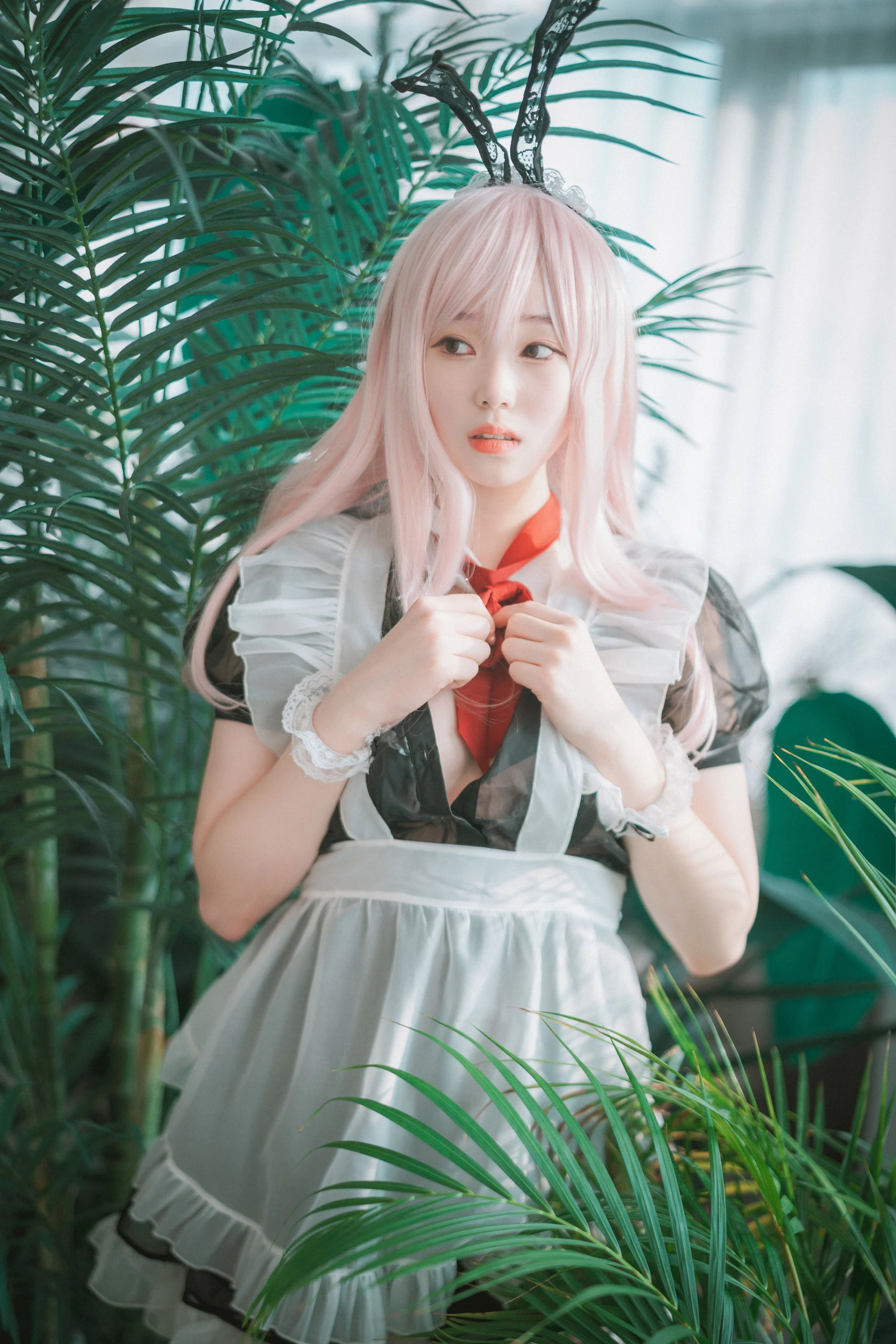 Đọc truyện hentai Tuyển tập Albums siêu phẩm Cosplay - Chap 768 - [DJAWA] Bambi - Sheer Bunny Maid