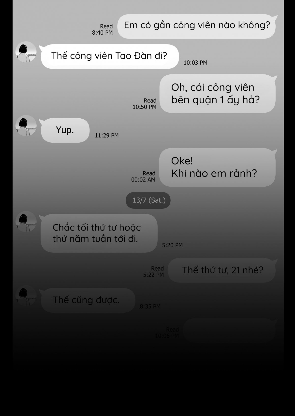 Đọc truyện hentai Lướt Tinder, Tôi chịch luôn vợ người ta. Oneshot [Không che]