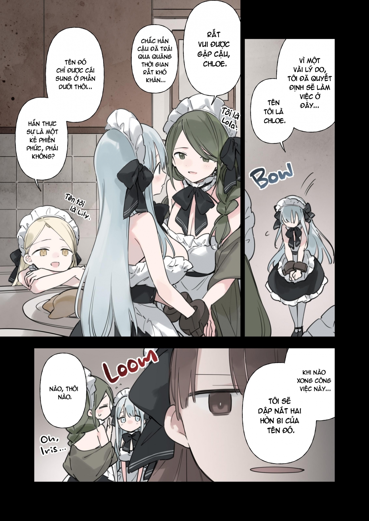 Đọc truyện hentai Sự sa ngã của nàng hầu gái tiểu thư quý tộc - Oneshot