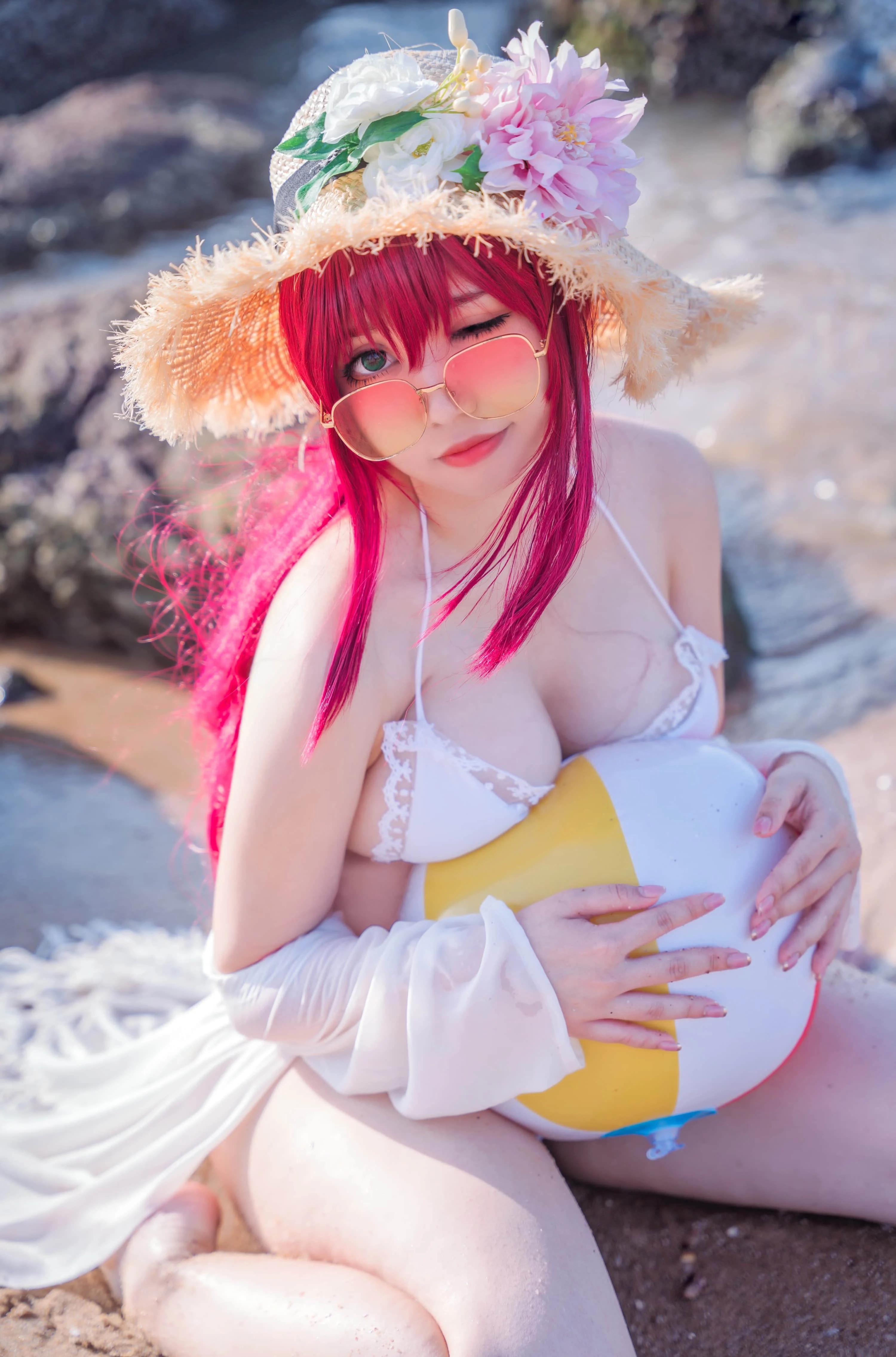 Đọc truyện hentai Tuyển tập Albums siêu phẩm Cosplay - Chap 809 - Ah Ri Ri - Surcouf Swimwear