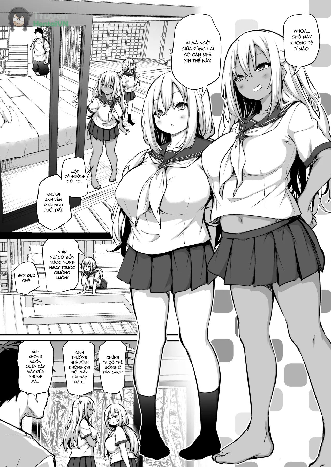 Đọc truyện hentai Thụ thai cho các em gái để rời khỏi ngôi làng này Oneshot