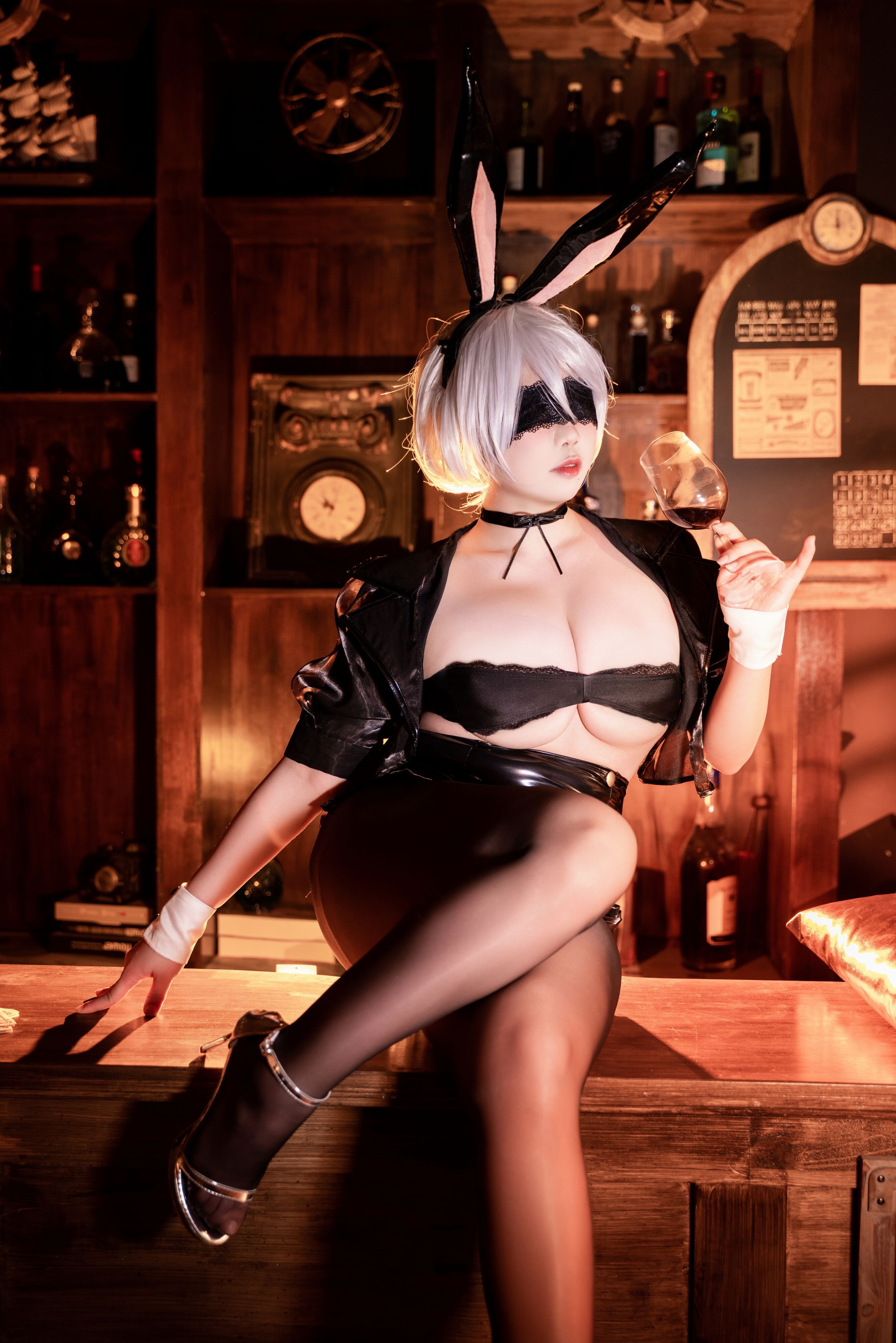 Đọc truyện hentai Tuyển tập Albums siêu phẩm Cosplay - Chap 1041 - Sadako Peach - Bunny Girl