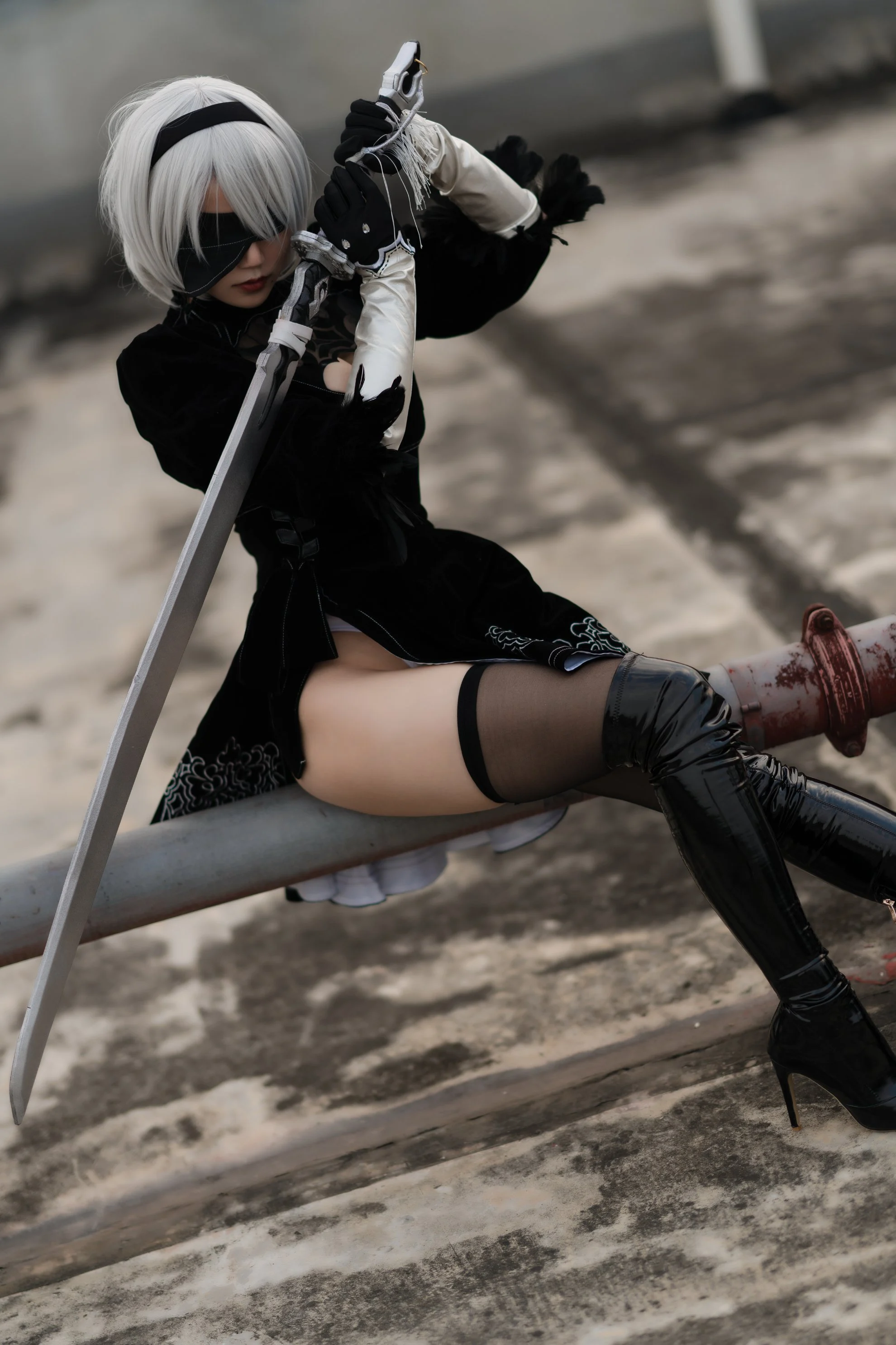 Đọc truyện hentai Tuyển tập Albums siêu phẩm Cosplay - Chap 891 - Chiyo Ogura - 2B