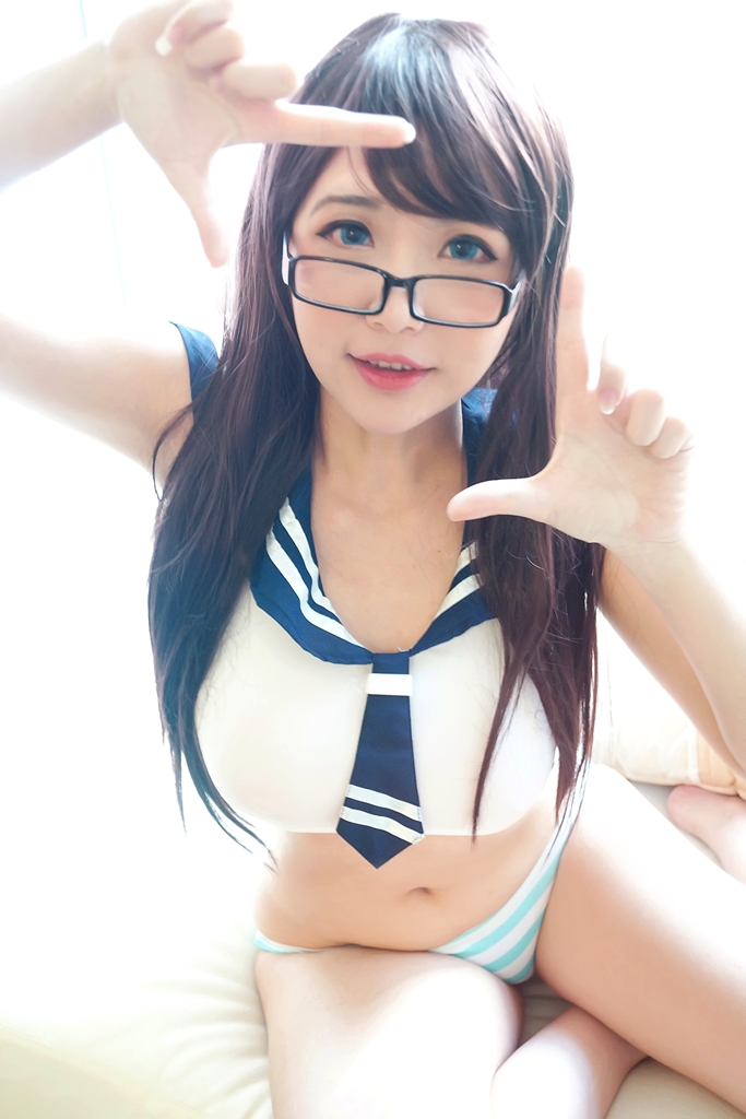 Đọc truyện hentai Tuyển tập Albums siêu phẩm Cosplay - Chap 798 - Hana Bunny – School Girl