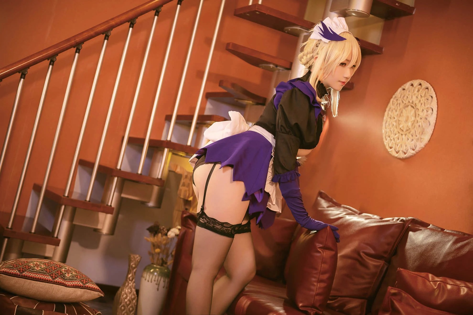 Đọc truyện hentai Tuyển tập Albums siêu phẩm Cosplay - Chap 863 - Benmomo is the last Maid