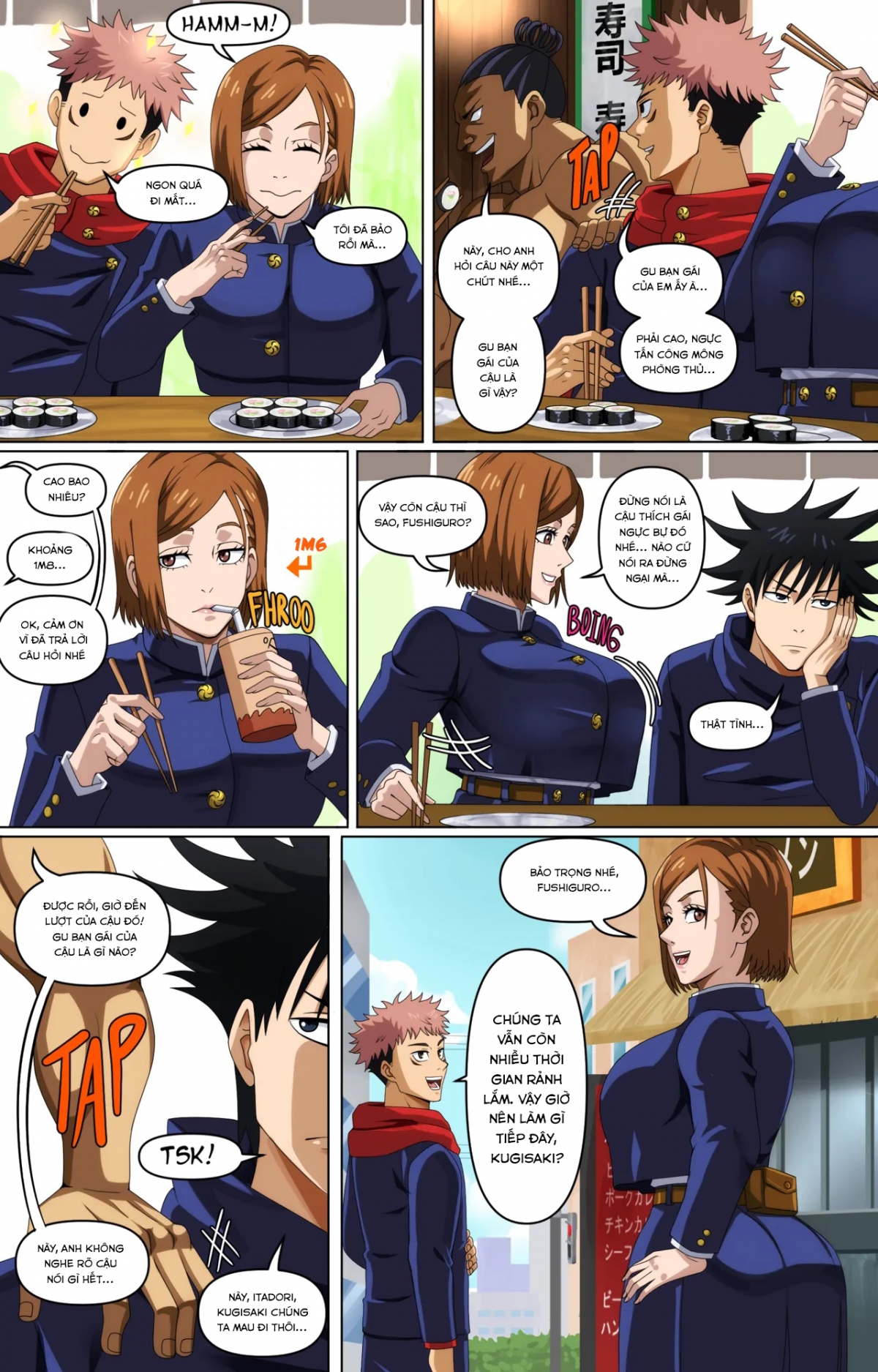 Đọc truyện hentai Lần đầu (Jujutsu Kaisen) - Oneshot