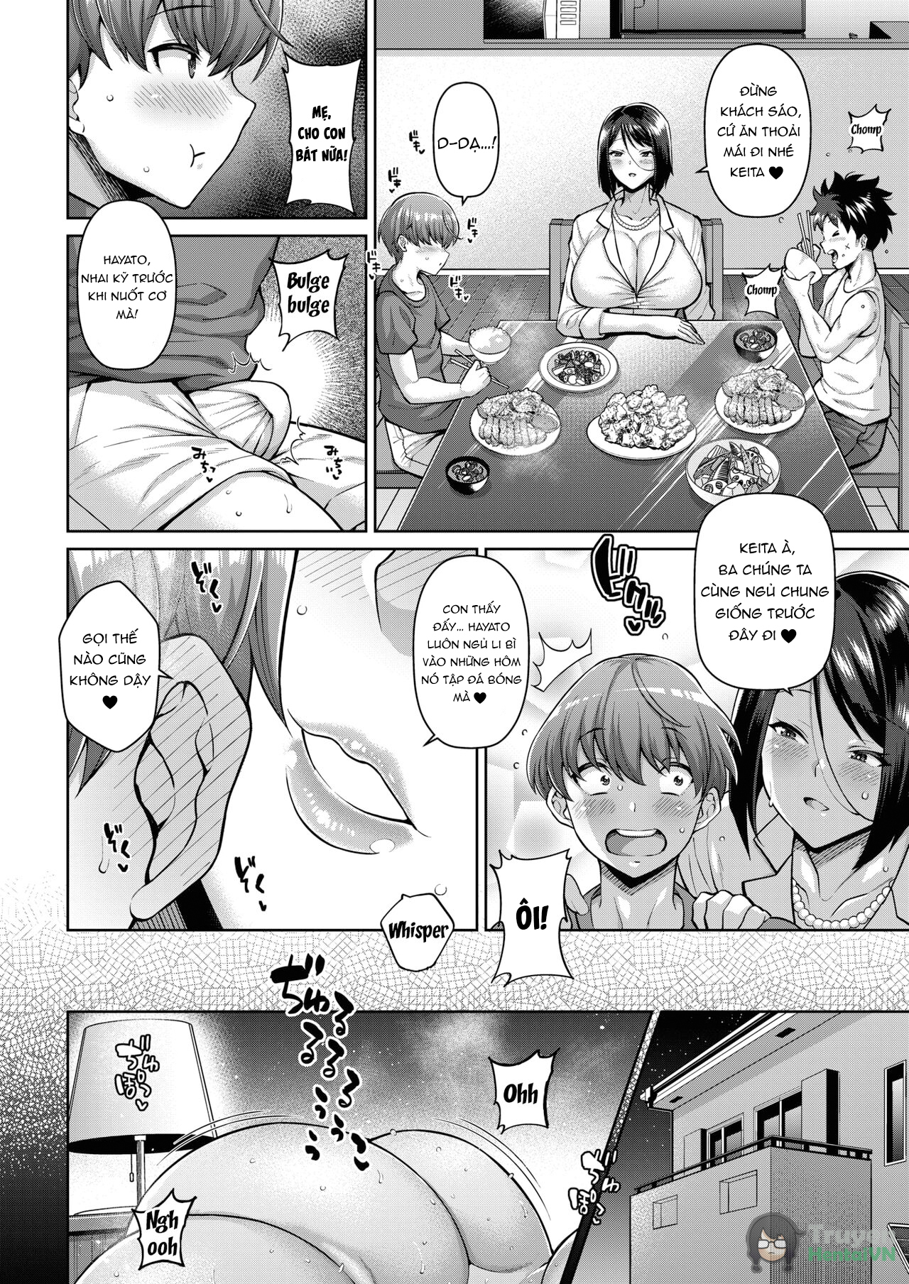 Đọc truyện hentai Bản hợp đồng bạn tình giữa mẹ bạn tôi và tôi Oneshot