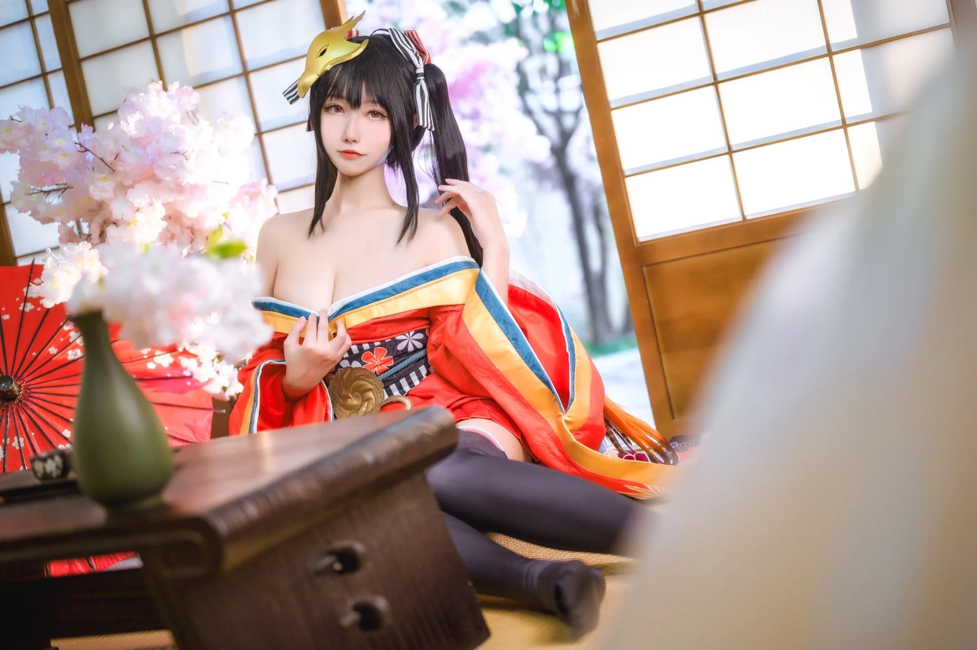 Đọc truyện hentai Tuyển tập Albums siêu phẩm Cosplay - Chap 882 - Momoko Aoi Taiho Kimono