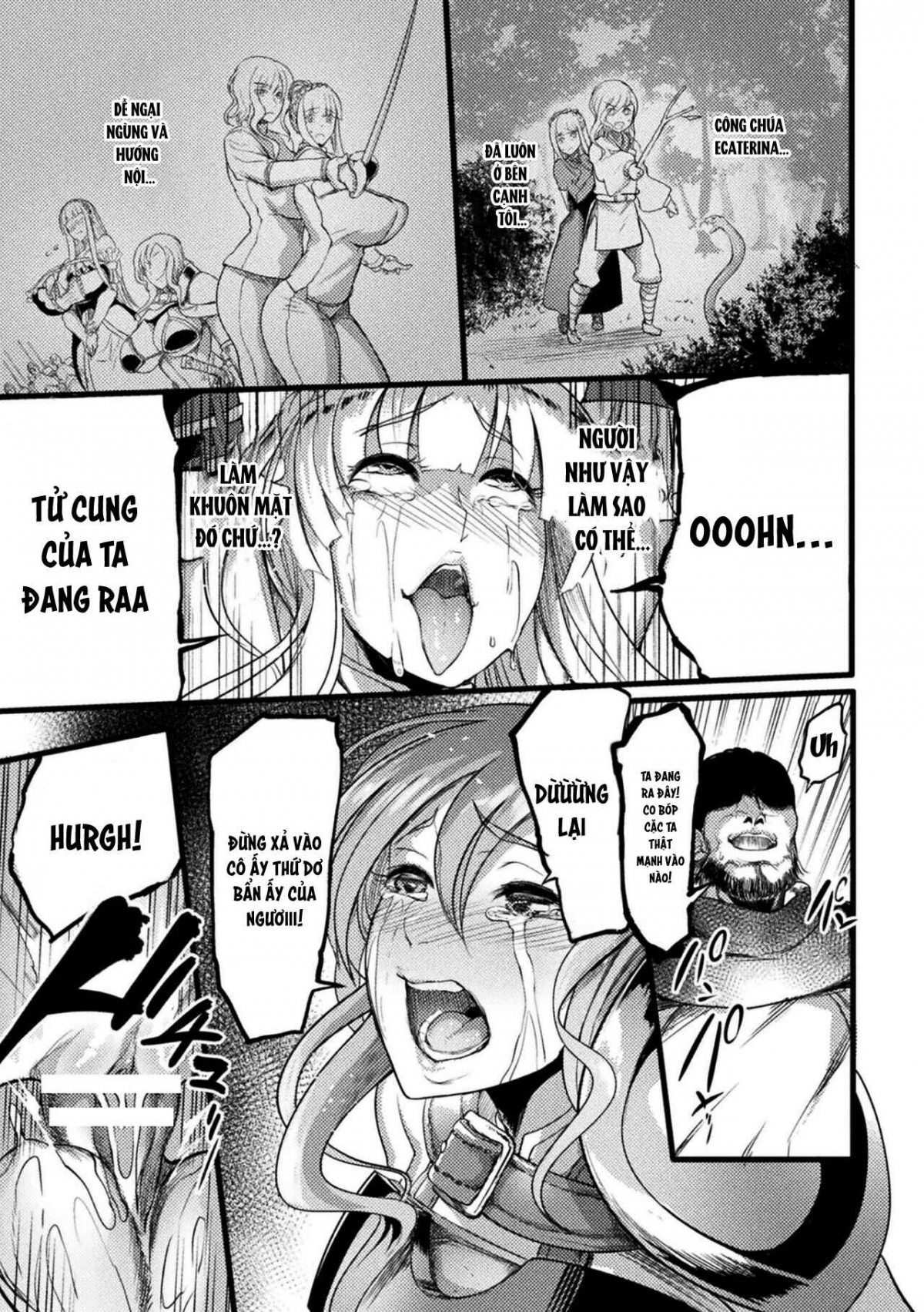 Đọc truyện hentai Teikoku no Nikubenki ~Otosareta Hime to Onna Kishi~ - Oneshot.
