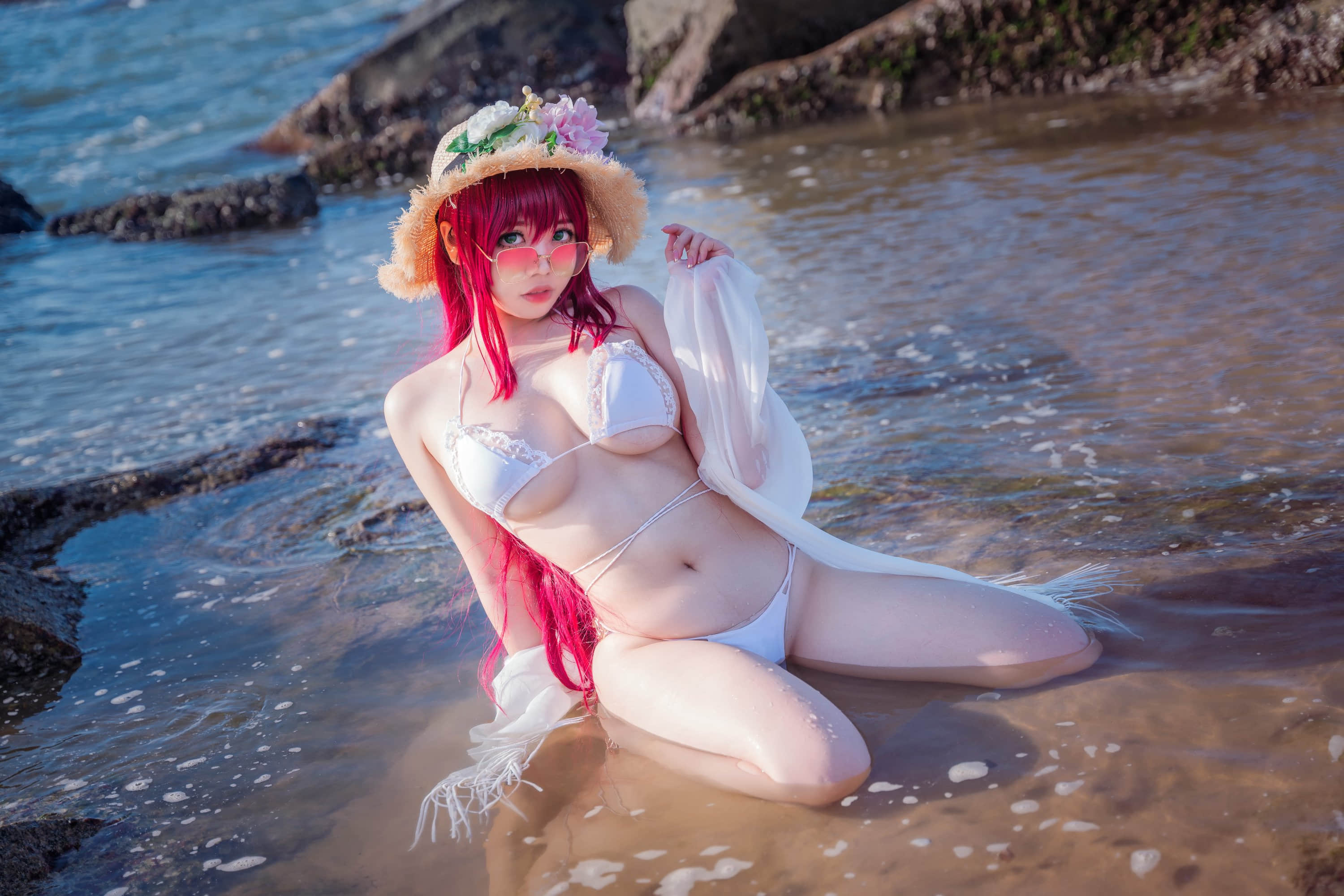 Đọc truyện hentai Tuyển tập Albums siêu phẩm Cosplay - Chap 809 - Ah Ri Ri - Surcouf Swimwear