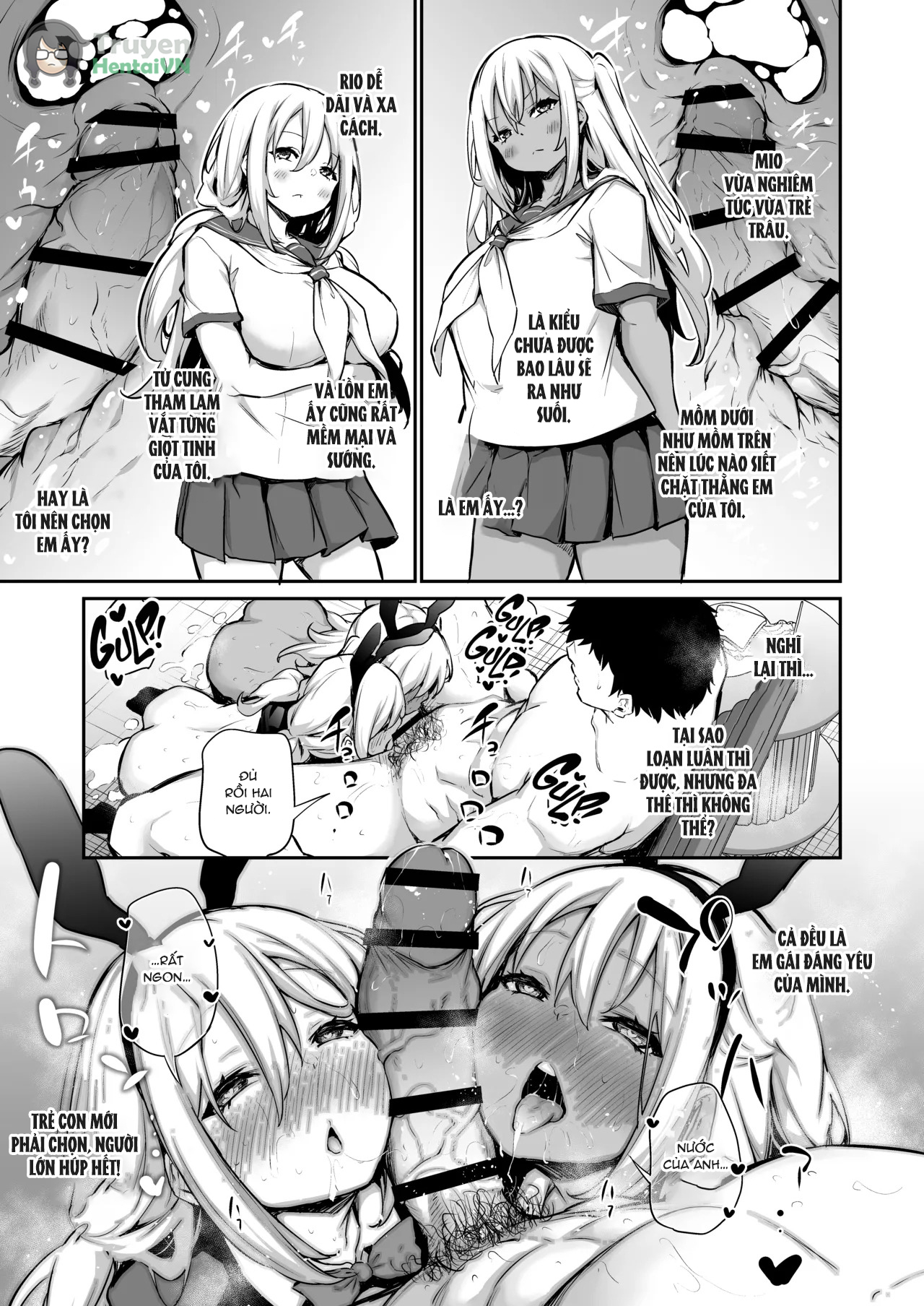 Đọc truyện hentai Thụ thai cho các em gái để rời khỏi ngôi làng này Oneshot