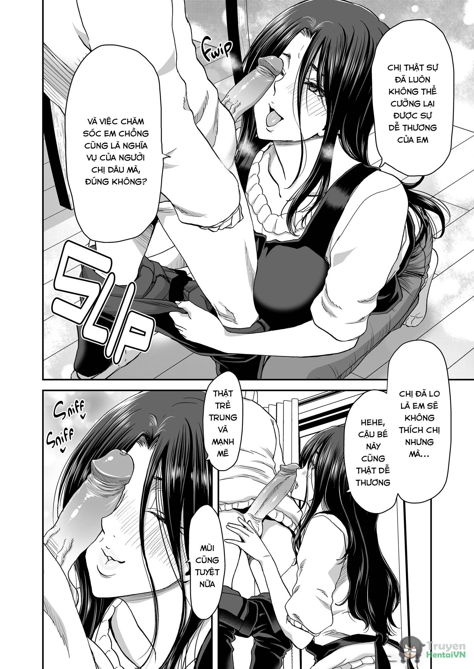 Đọc truyện hentai Lý do vợ tôi buộc tóc đuôi ngựa - Chap 1