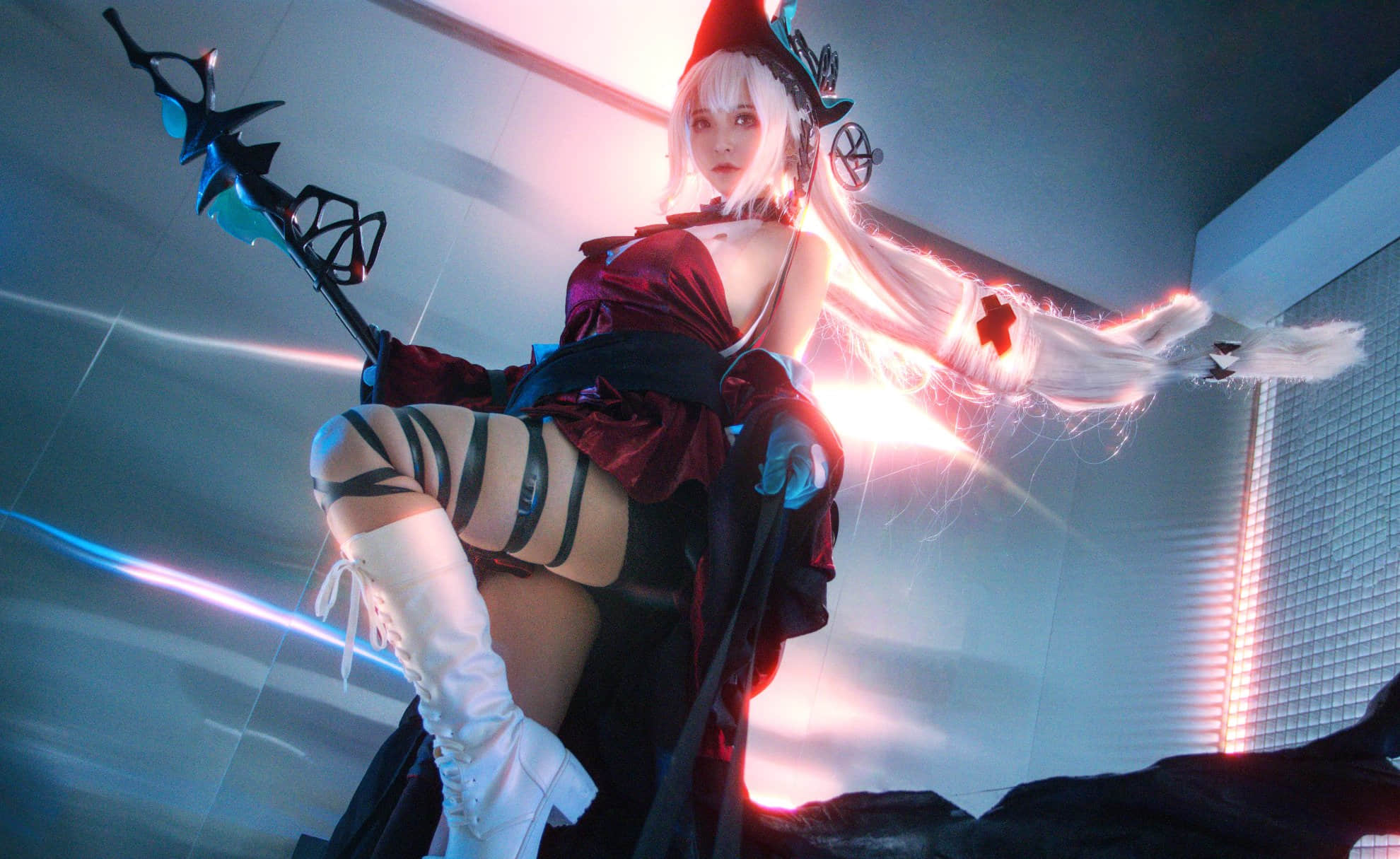 Đọc truyện hentai Tuyển tập Albums siêu phẩm Cosplay - Chap 849 - Crazy Cat SS - Arknights Skadi
