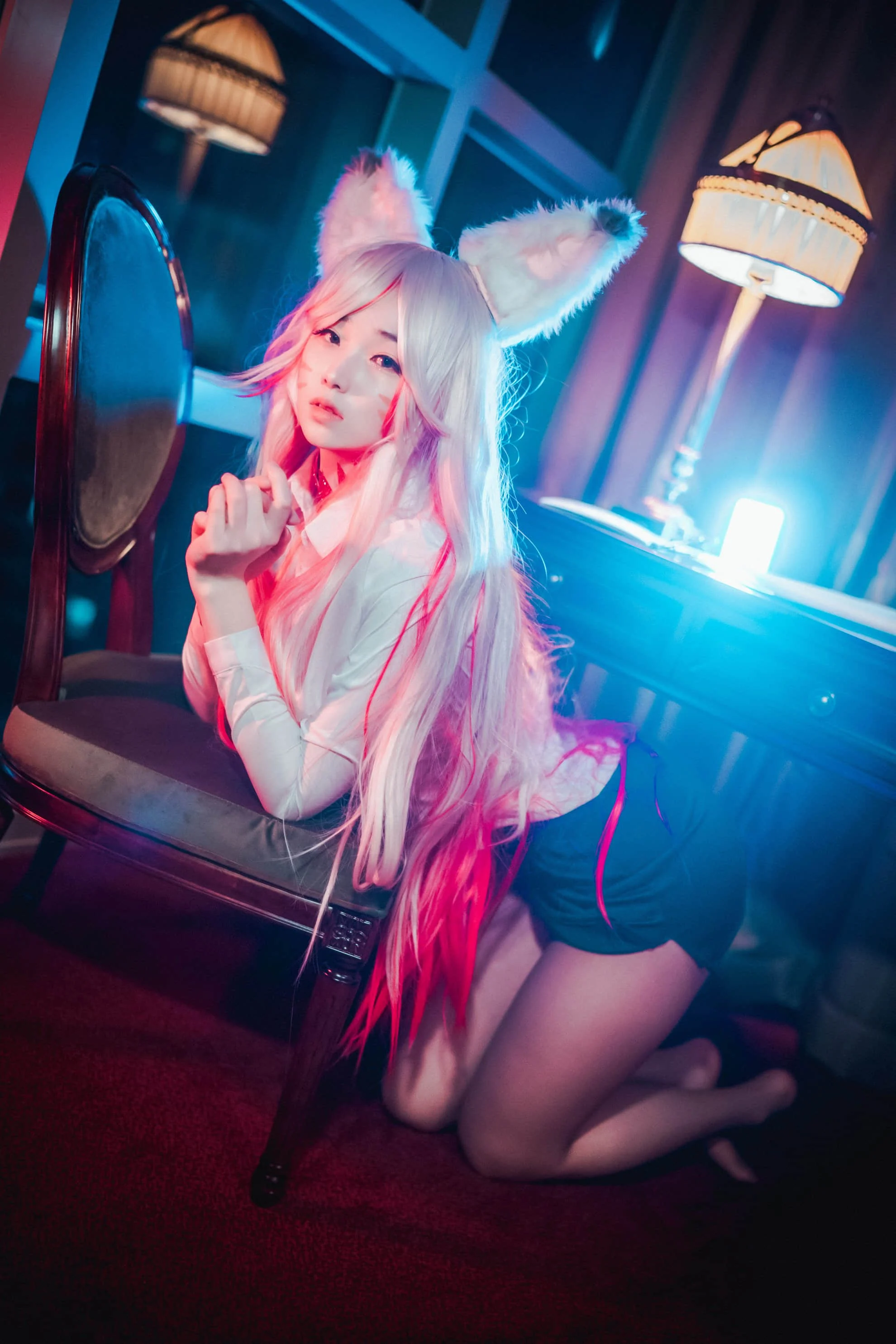 Đọc truyện hentai Tuyển tập Albums siêu phẩm Cosplay - Chap 850 - [DJAWA] Bambi - Kumiho in the Office
