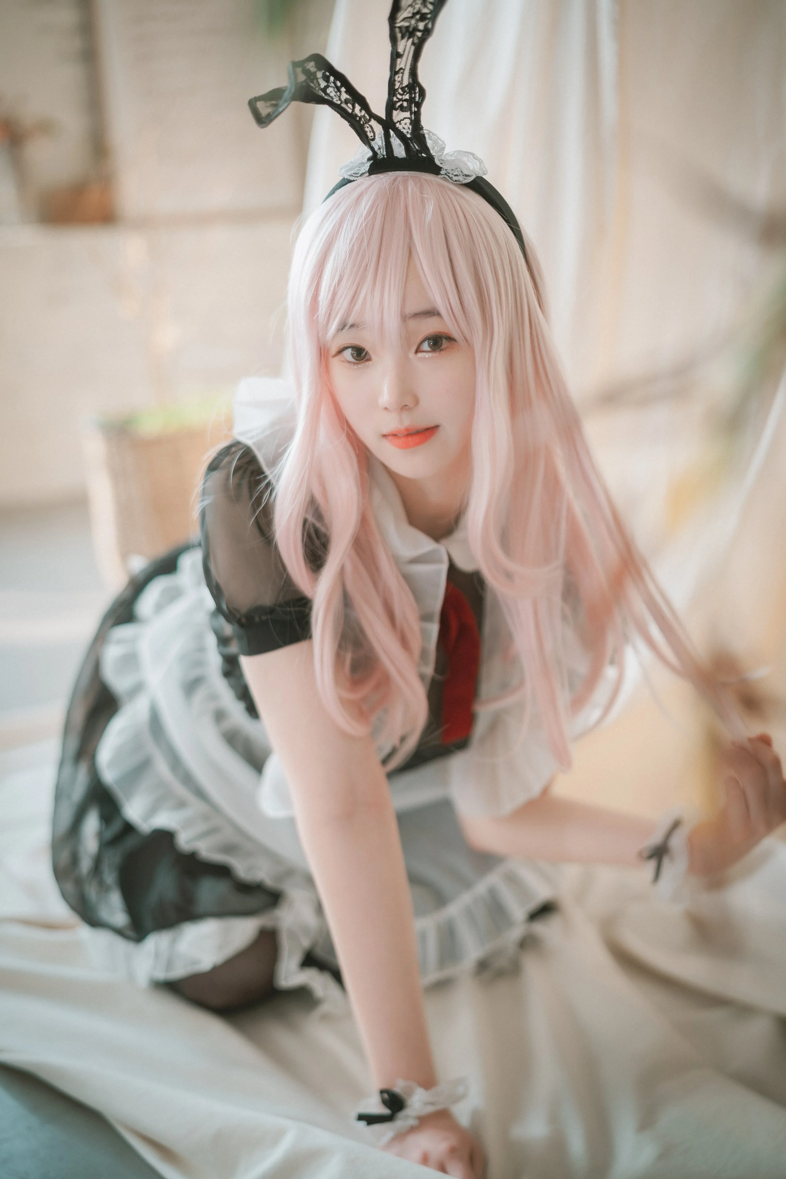 Đọc truyện hentai Tuyển tập Albums siêu phẩm Cosplay - Chap 768 - [DJAWA] Bambi - Sheer Bunny Maid