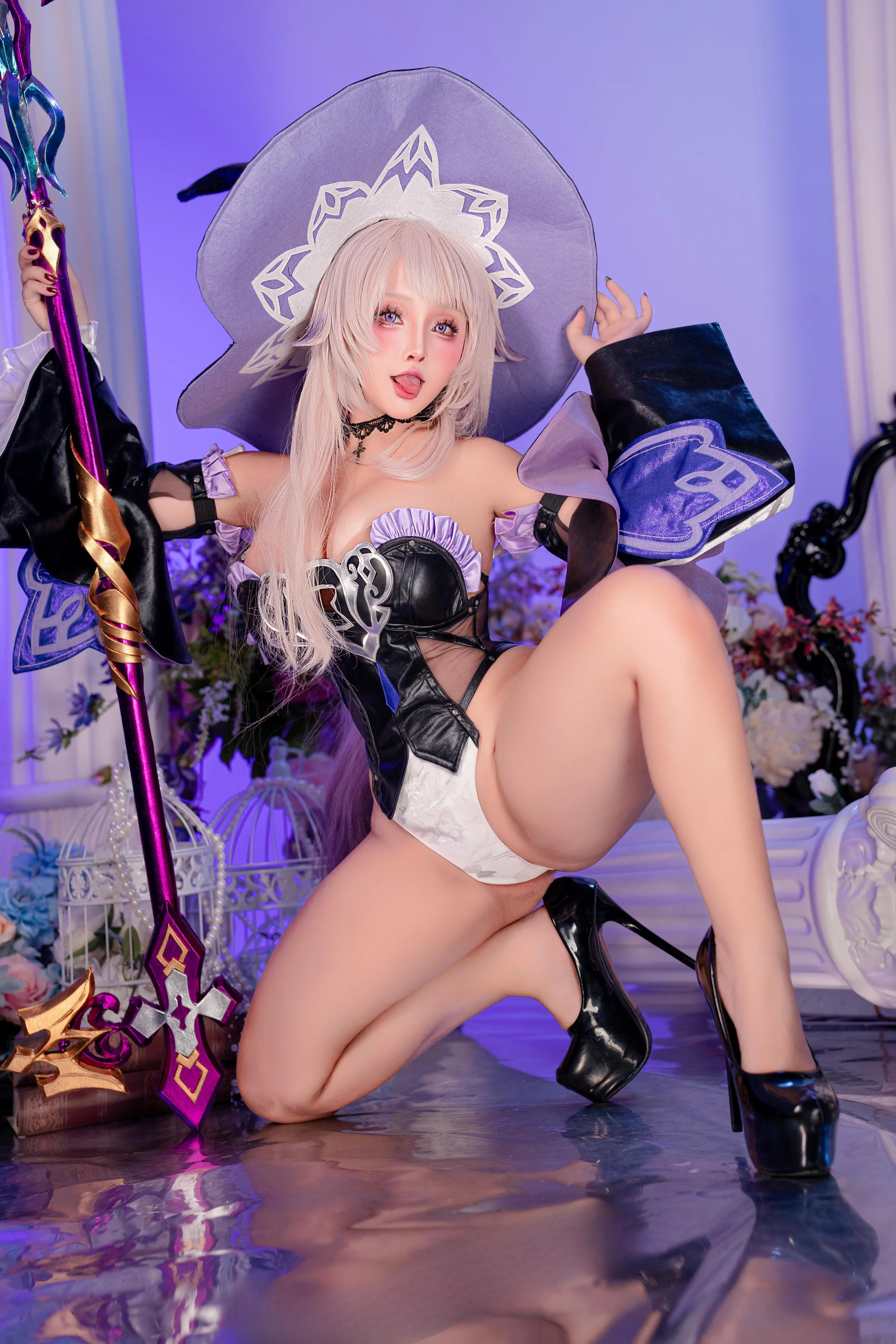Đọc truyện hentai Tuyển tập Albums siêu phẩm Cosplay - Chap 1075 - Sayo Momo - The Herta (Honkai：Star Rail)