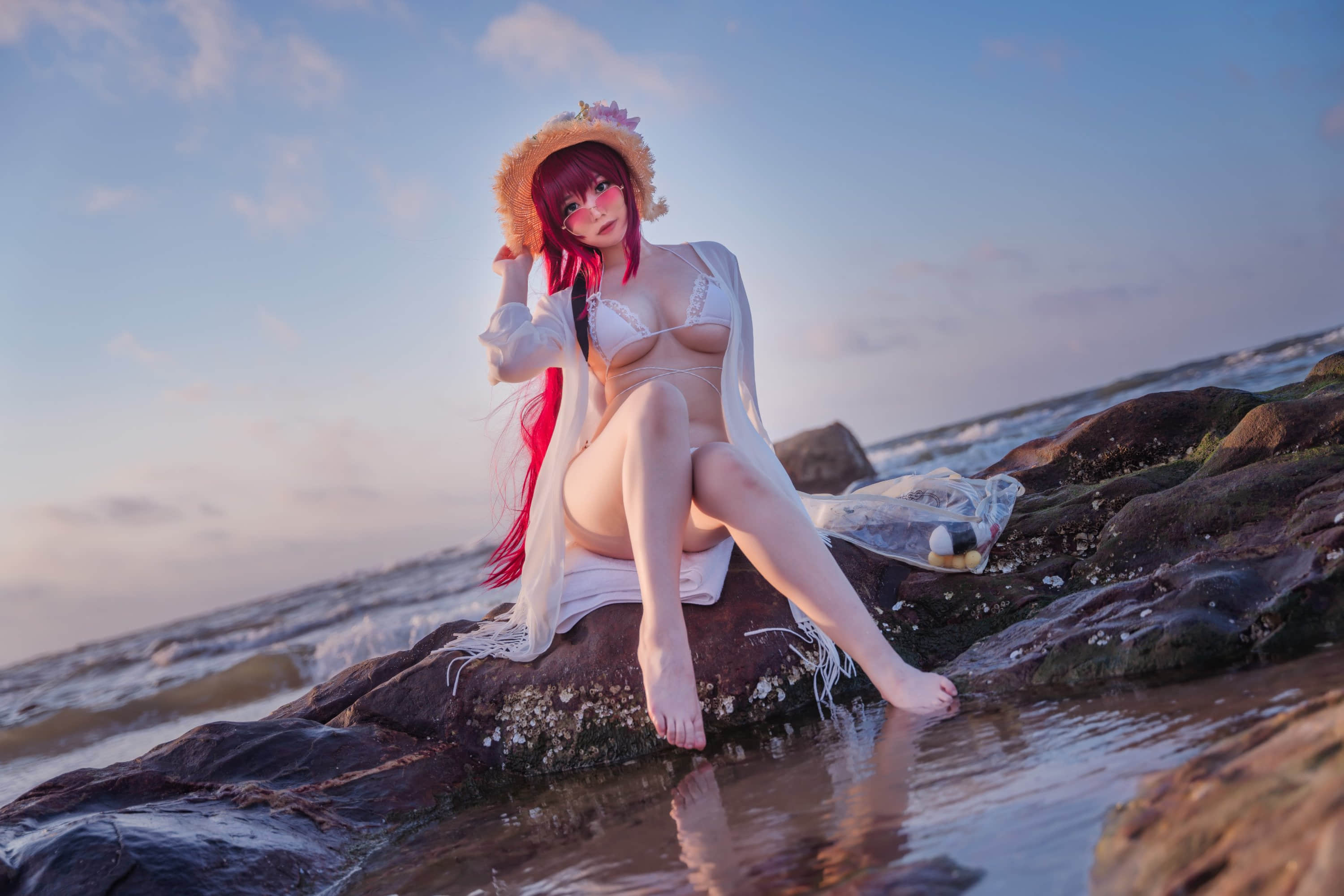 Đọc truyện hentai Tuyển tập Albums siêu phẩm Cosplay - Chap 809 - Ah Ri Ri - Surcouf Swimwear