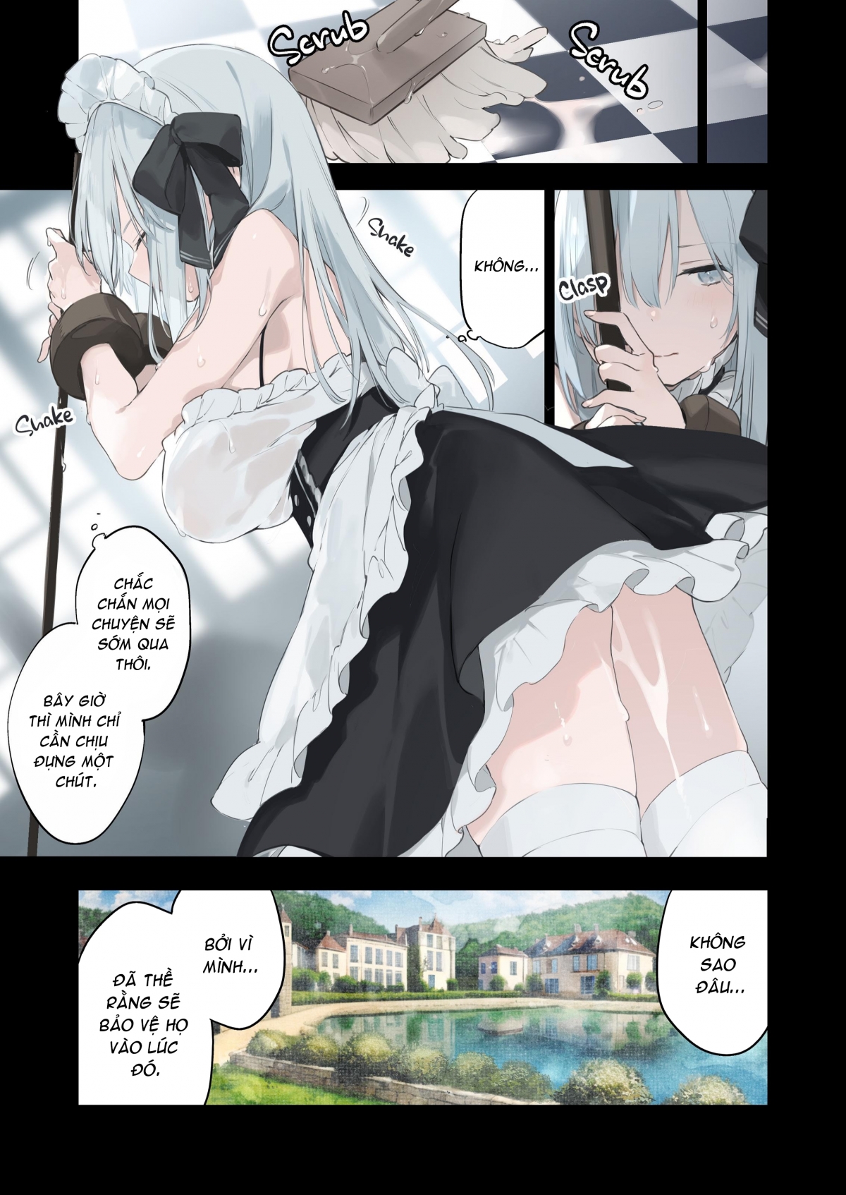 Đọc truyện hentai Sự sa ngã của nàng hầu gái tiểu thư quý tộc - Oneshot