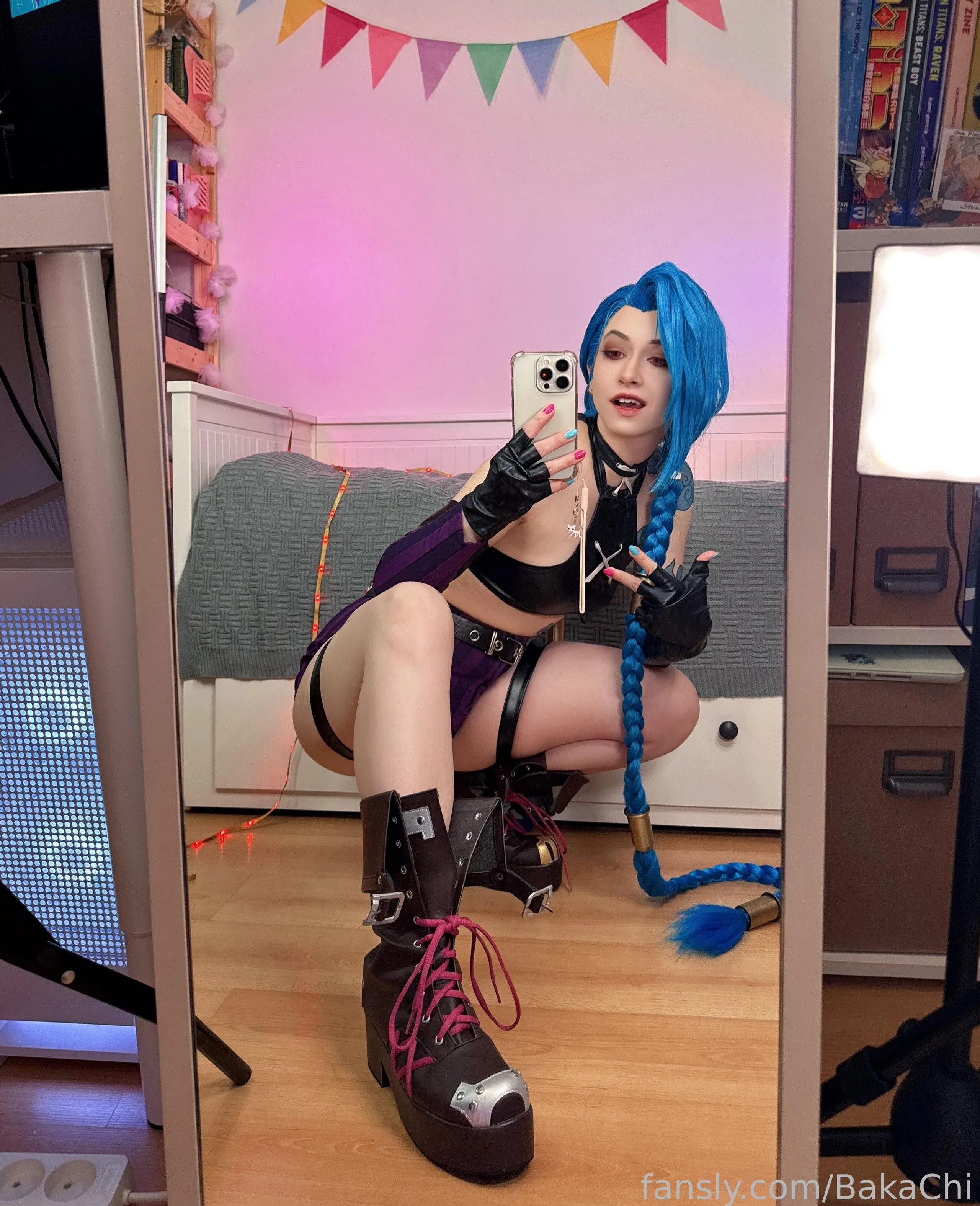 Đọc truyện hentai Tuyển tập Albums siêu phẩm Cosplay - Chap 1074 - BakaChi - Jinx