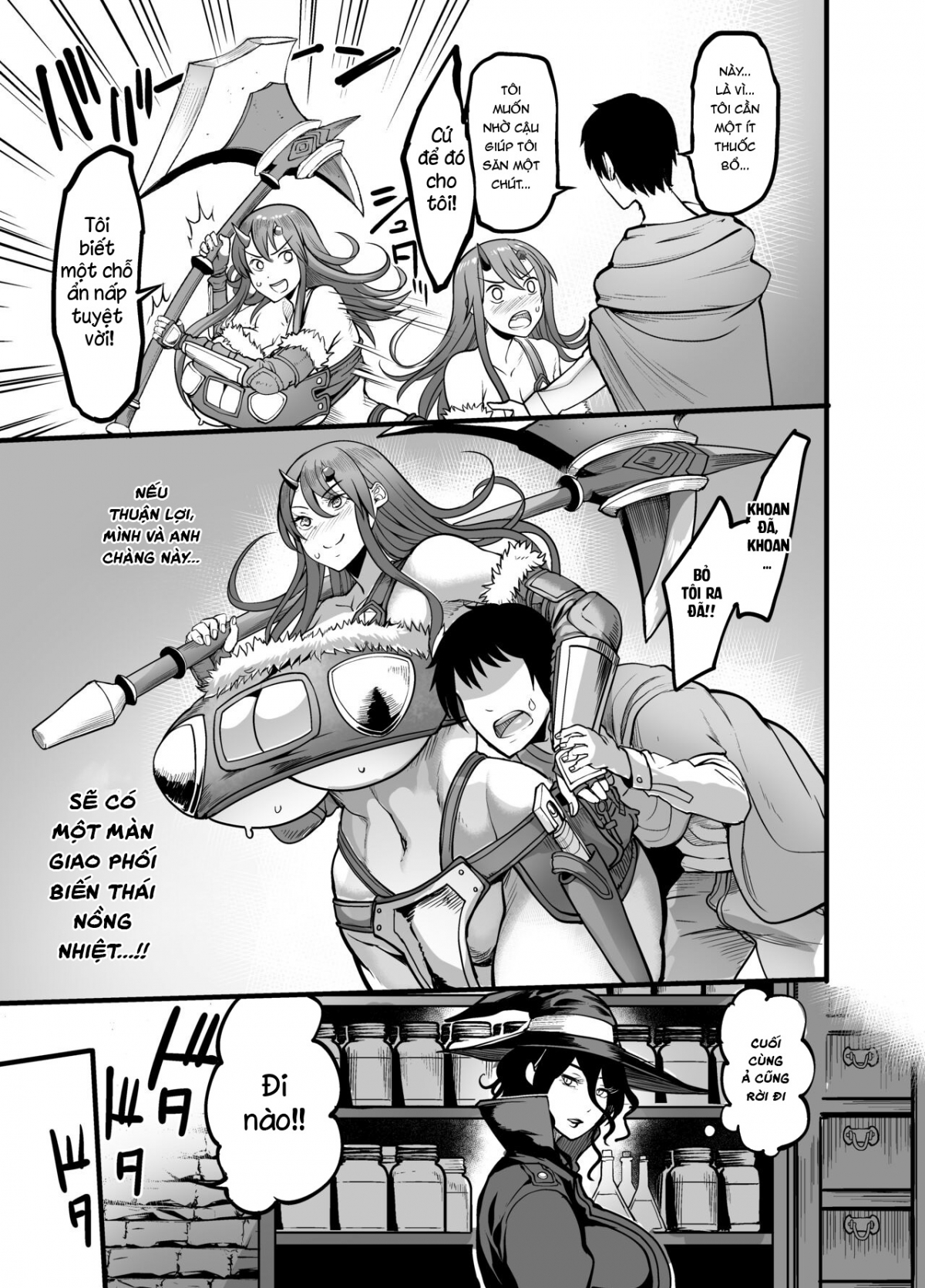 Đọc truyện hentai Chào mừng ngôi làng của nữ chiến binh Succubus Oneshot.