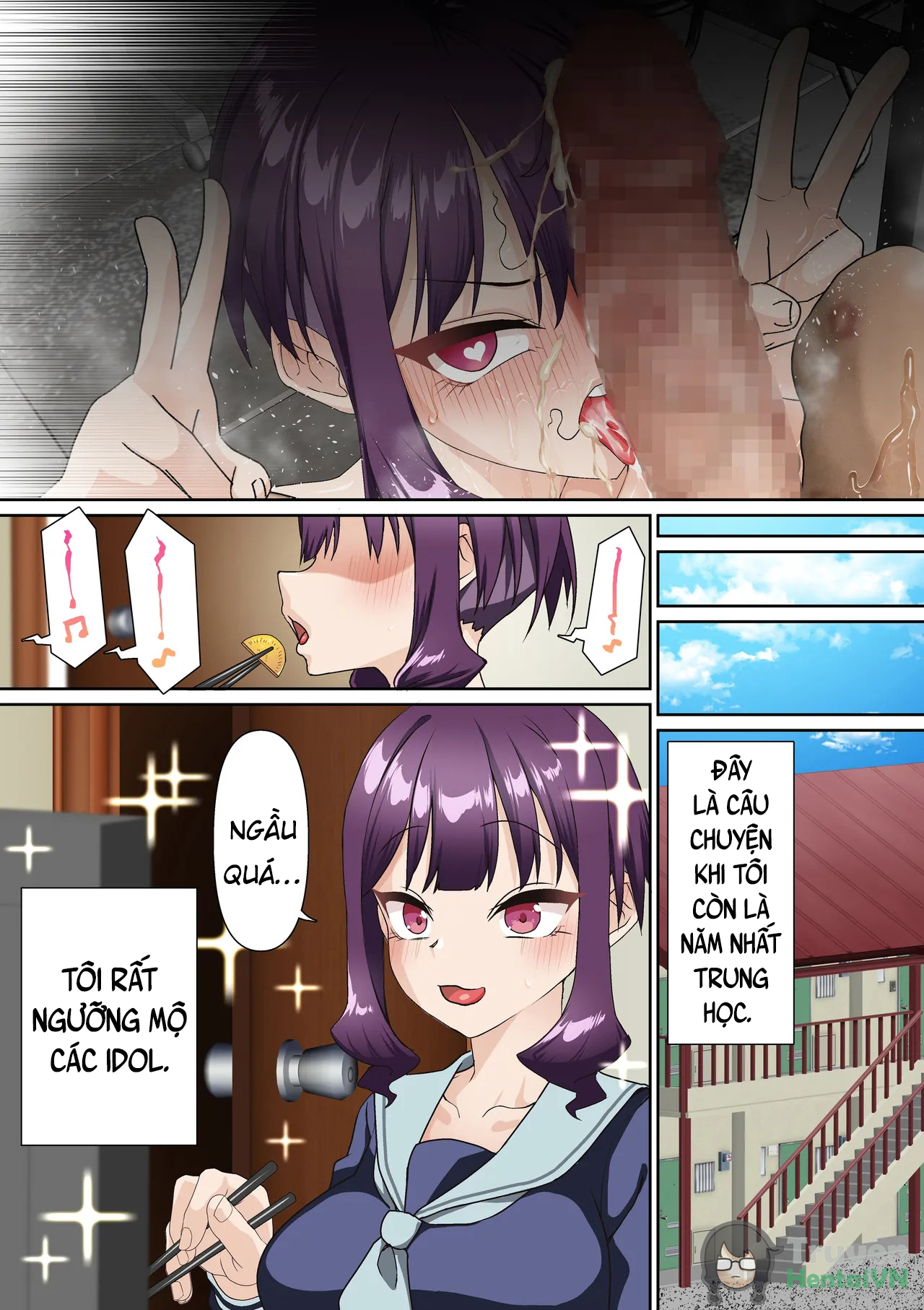 Đọc truyện hentai Saimin Idol Gakuen 2 Neru Hen - Oneshot