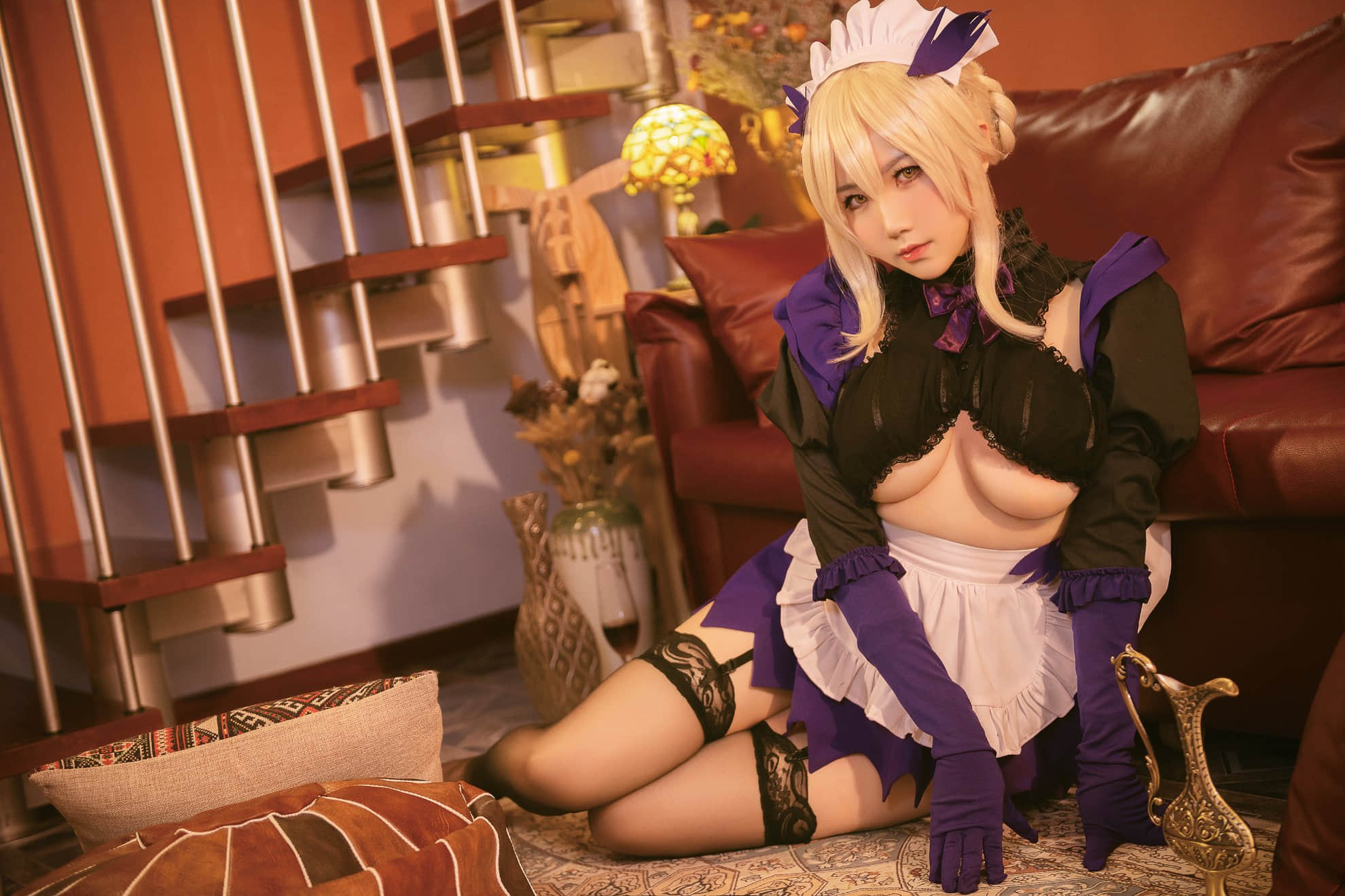 Đọc truyện hentai Tuyển tập Albums siêu phẩm Cosplay - Chap 863 - Benmomo is the last Maid