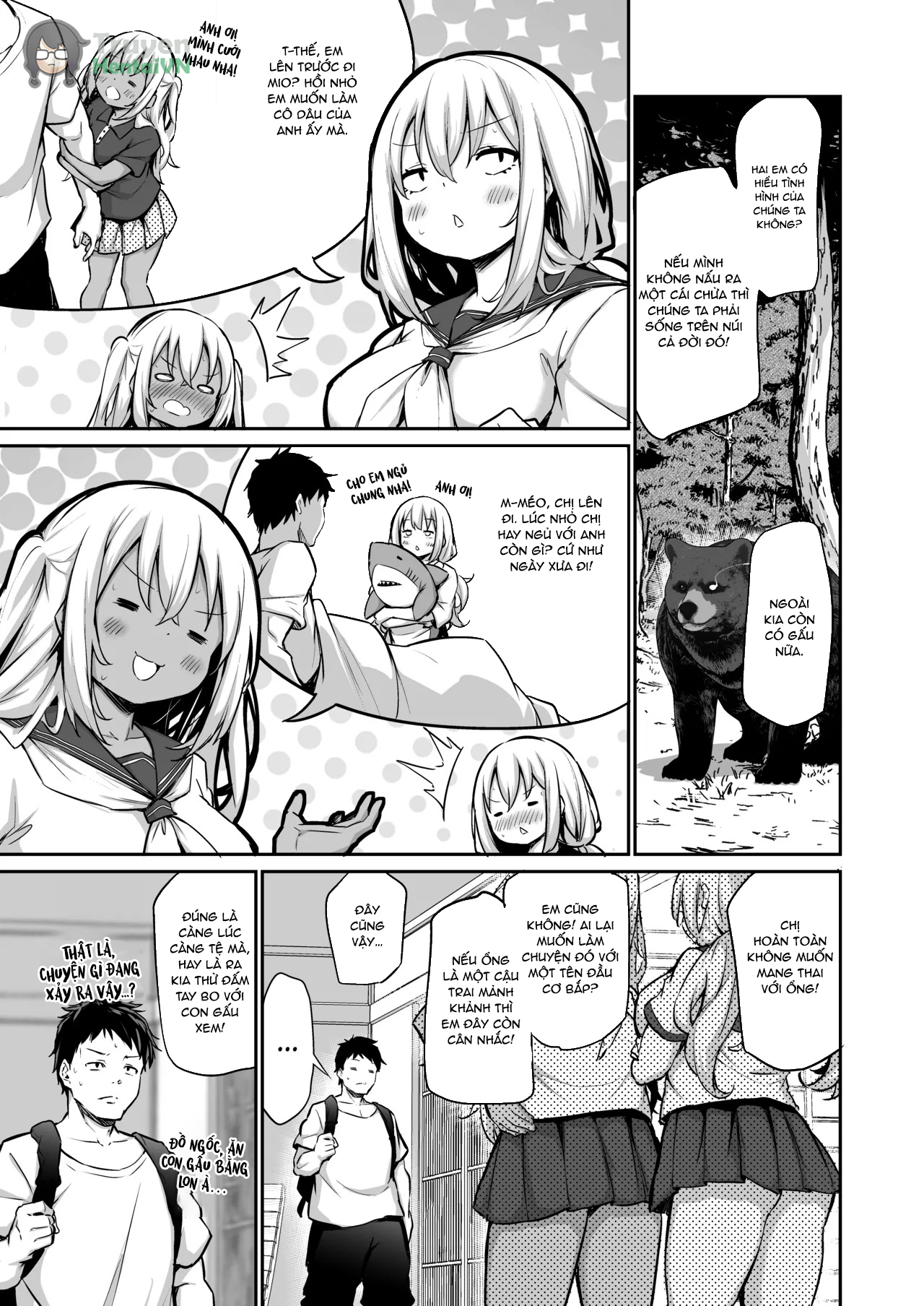 Đọc truyện hentai Thụ thai cho các em gái để rời khỏi ngôi làng này Oneshot