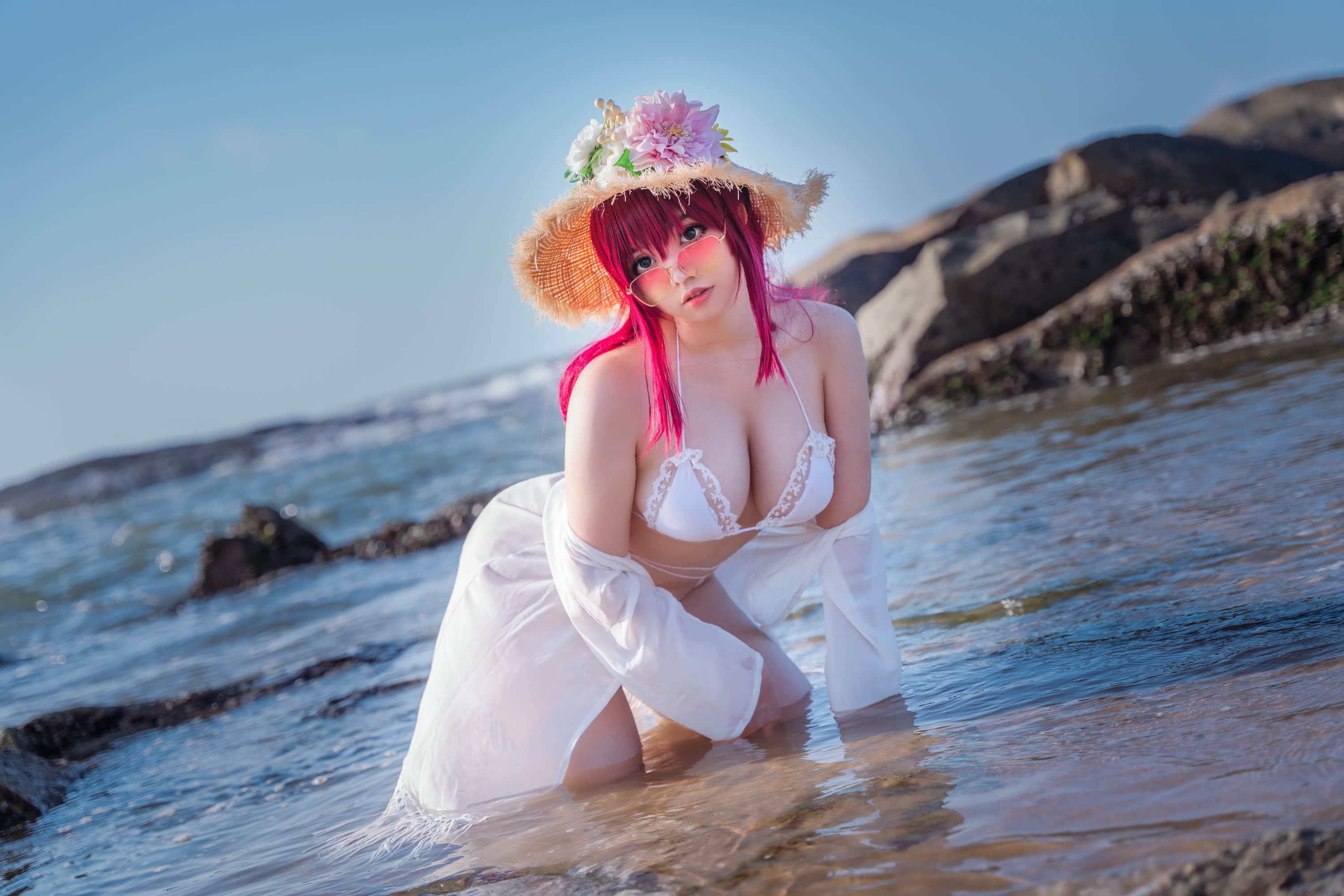 Đọc truyện hentai Tuyển tập Albums siêu phẩm Cosplay - Chap 809 - Ah Ri Ri - Surcouf Swimwear