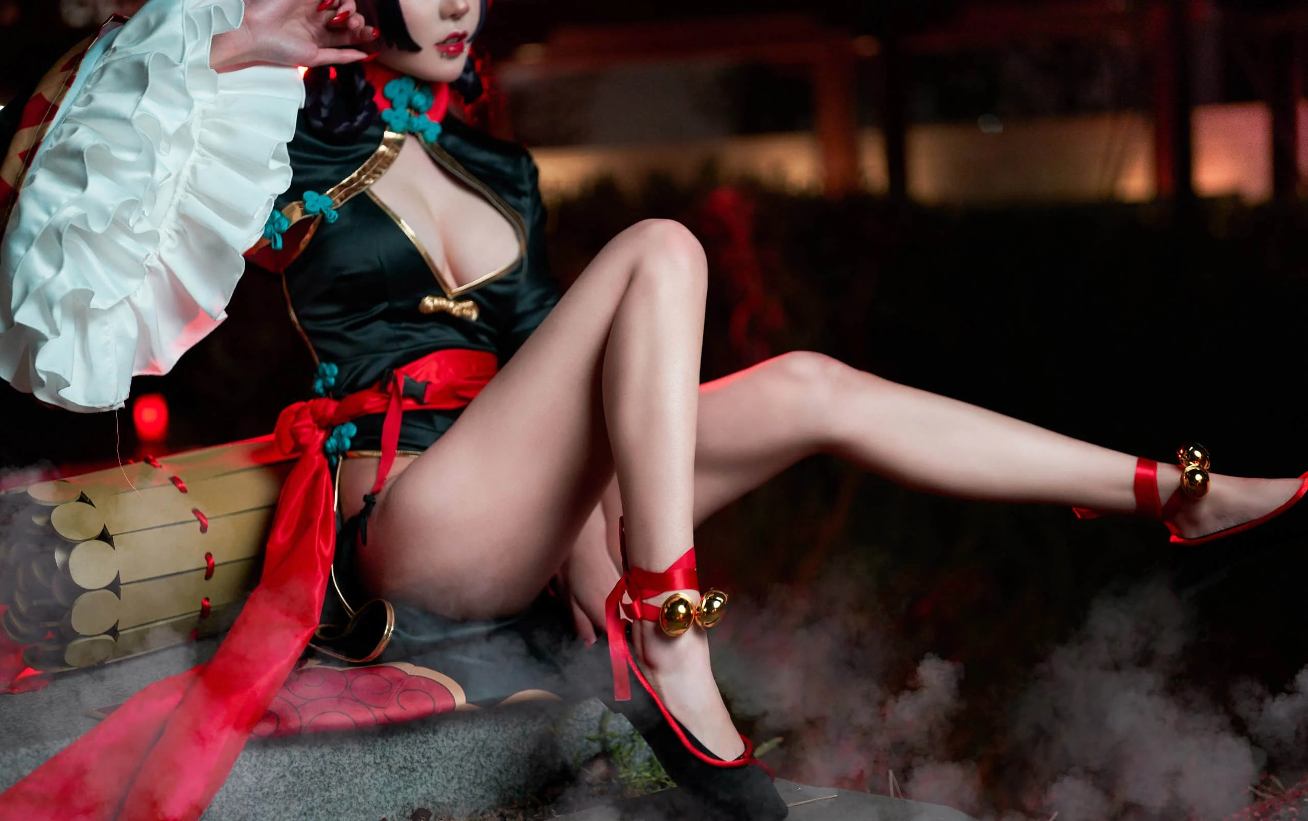 Đọc truyện hentai Tuyển tập Albums siêu phẩm Cosplay - Chap 841 - A Bao is also a bunny girl - NO.10 Shuten-doji