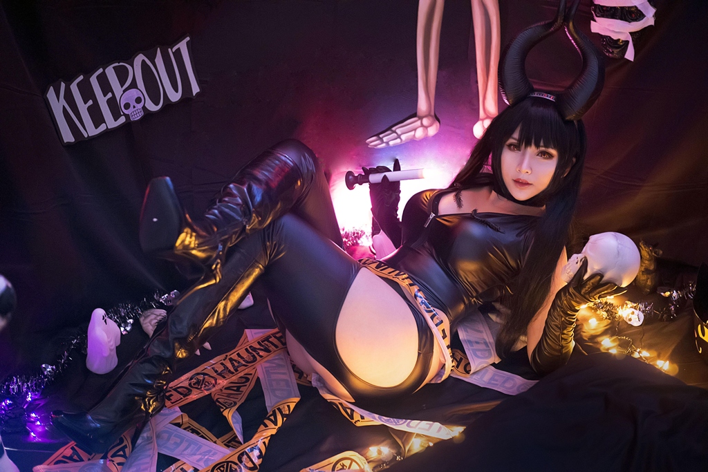 Đọc truyện hentai Tuyển tập Albums siêu phẩm Cosplay - Chap 799 - Hana Bunny – Demon Girl