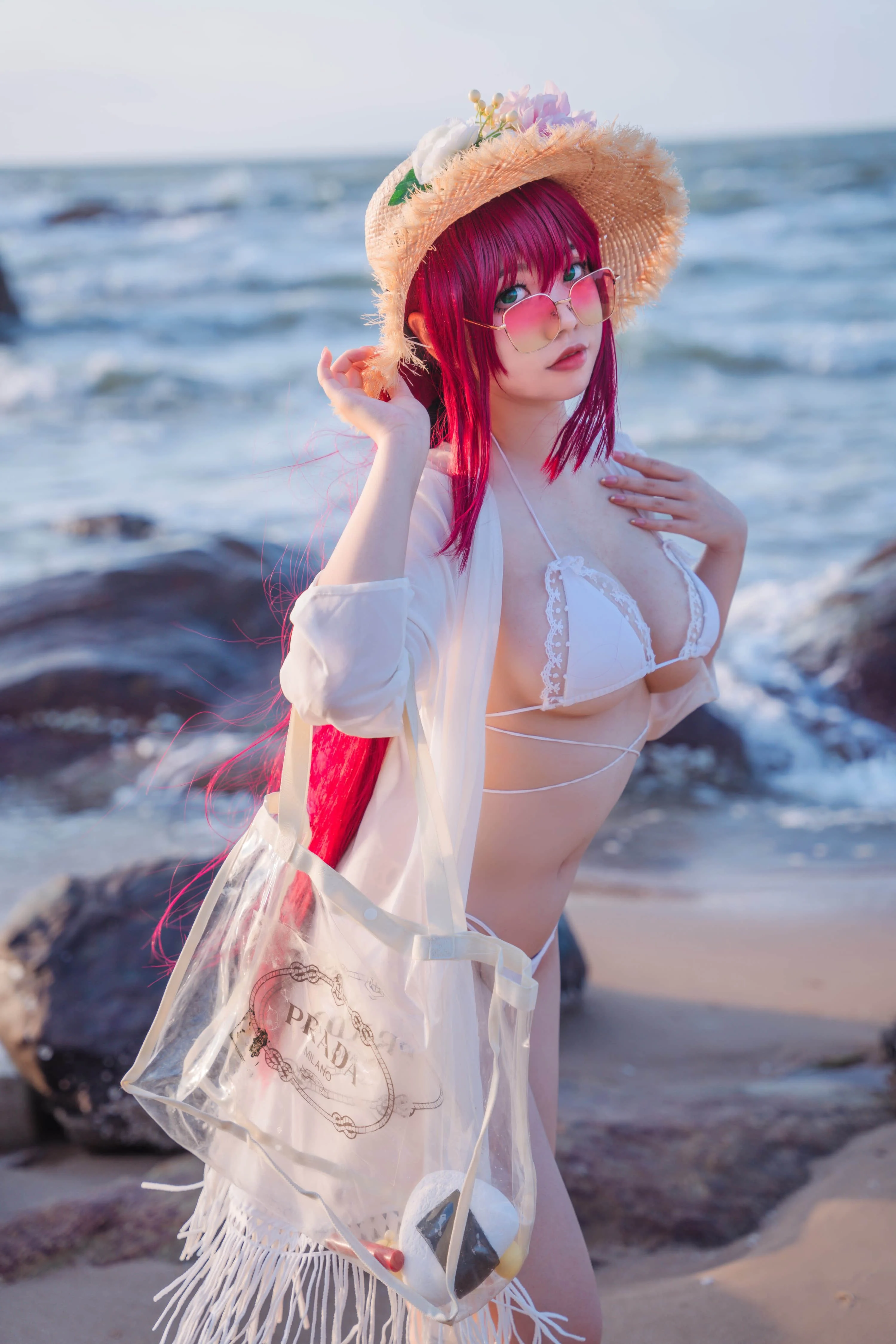 Đọc truyện hentai Tuyển tập Albums siêu phẩm Cosplay - Chap 809 - Ah Ri Ri - Surcouf Swimwear