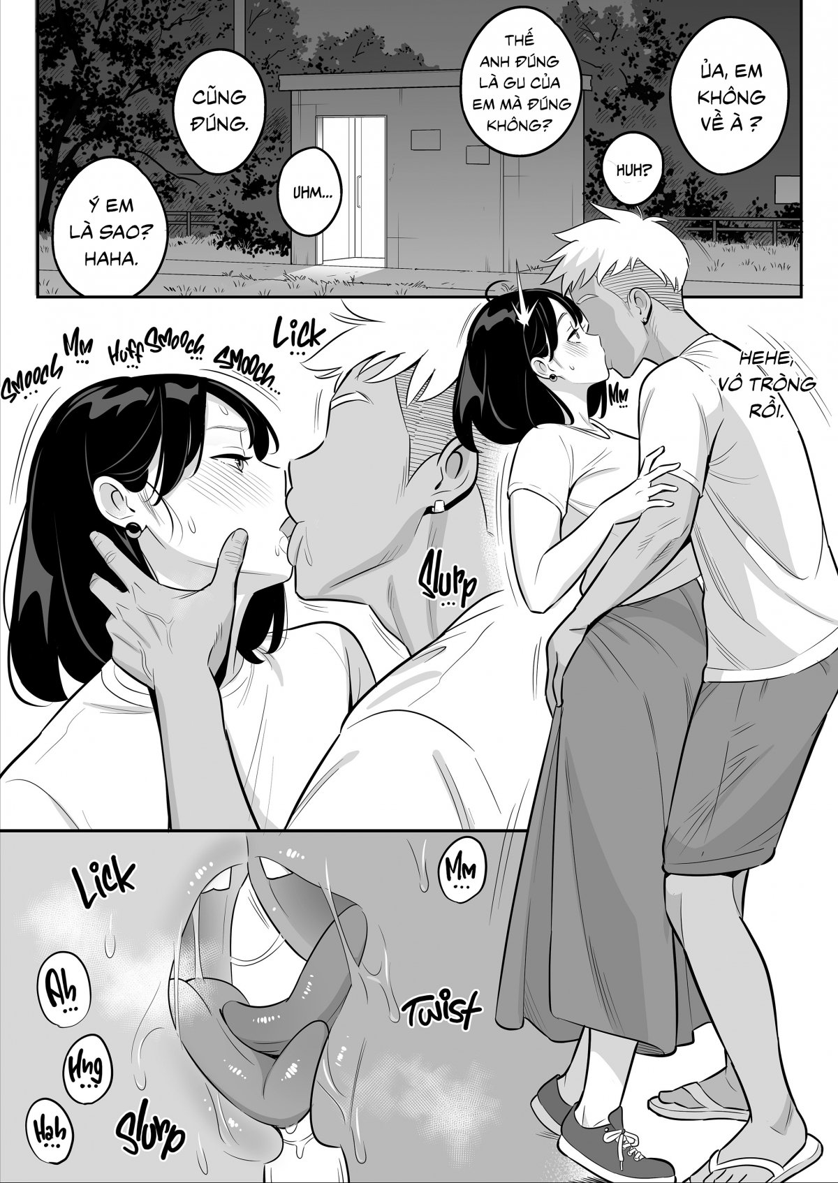 Đọc truyện hentai Lướt Tinder, Tôi chịch luôn vợ người ta. Oneshot [Không che]