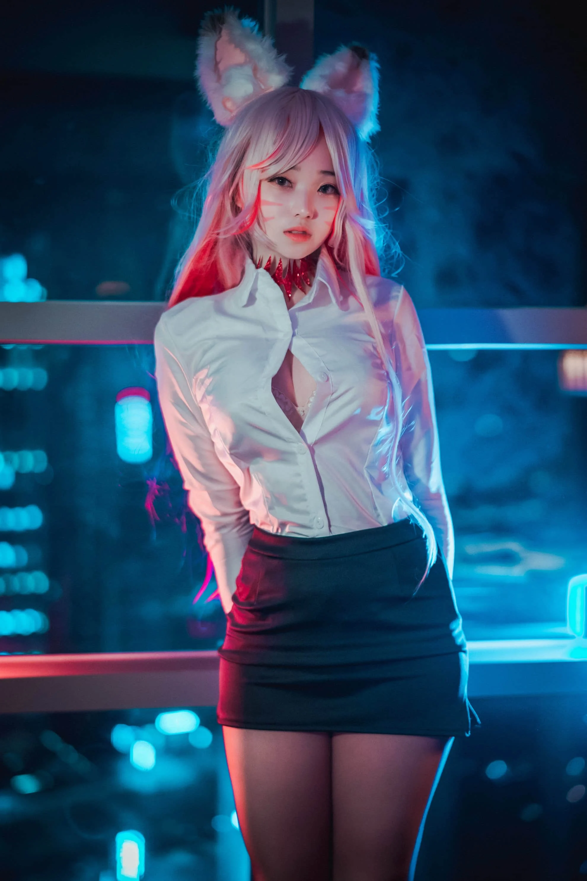 Đọc truyện hentai Tuyển tập Albums siêu phẩm Cosplay - Chap 850 - [DJAWA] Bambi - Kumiho in the Office