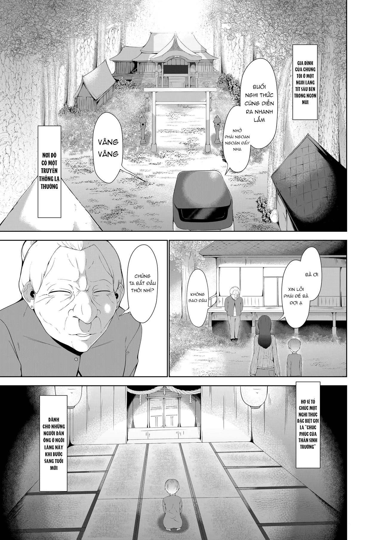 Đọc truyện hentai Bosei Shin no Seijinshiki - Oneshot