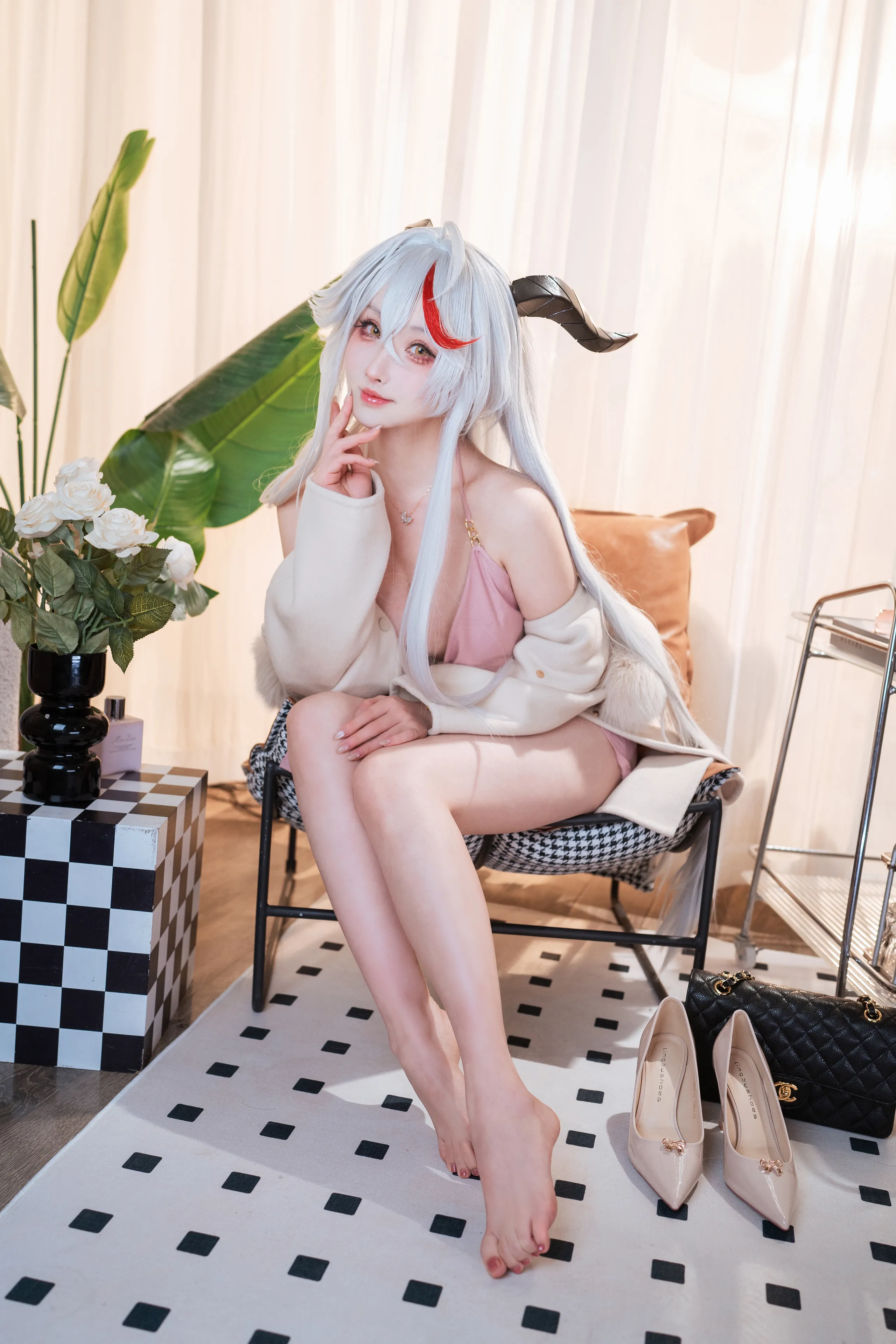 Đọc truyện hentai Tuyển tập Albums siêu phẩm Cosplay - Chap 1020 - Rioko Ryo Ryoko - Azur Lane Aegir Home Edition