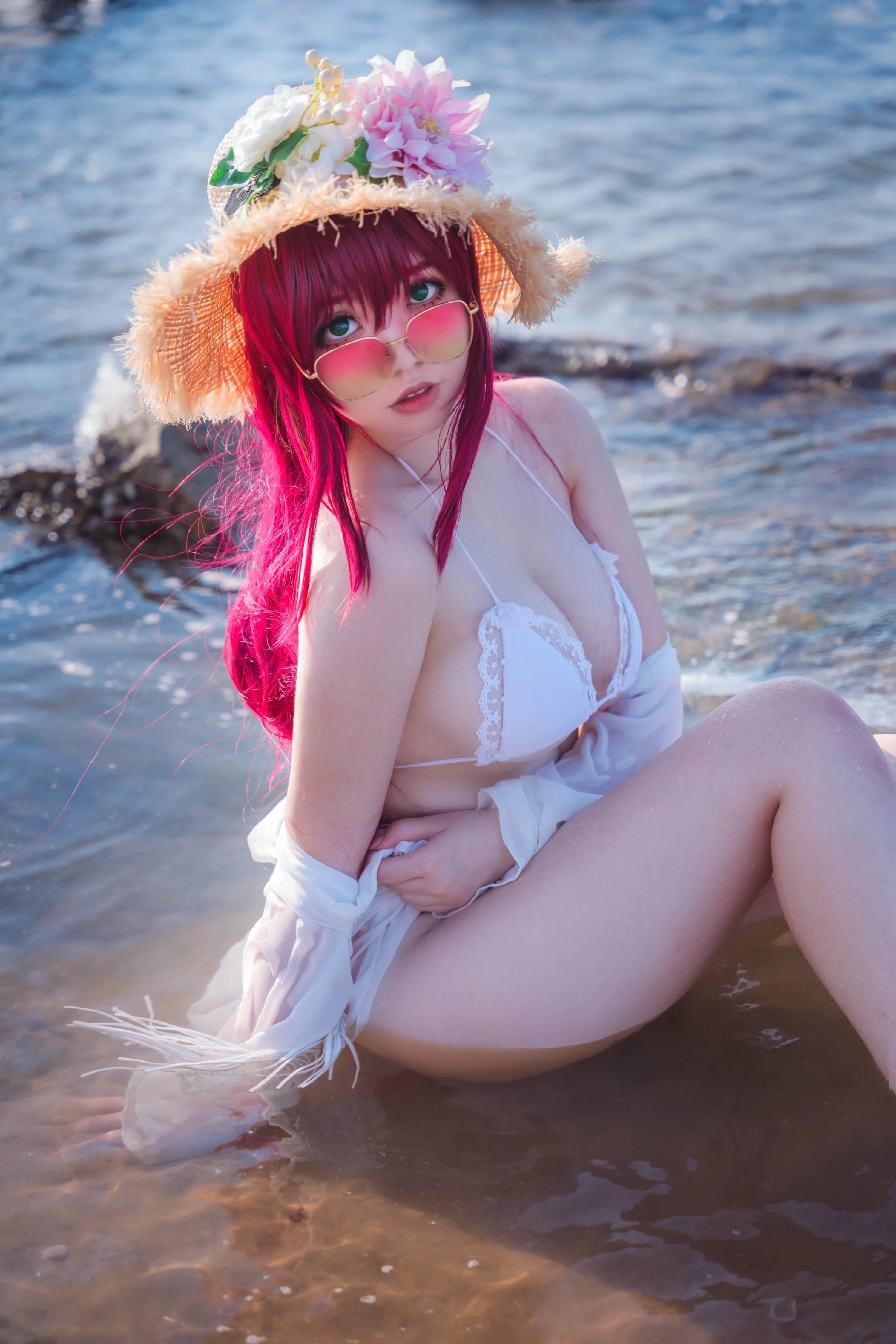 Đọc truyện hentai Tuyển tập Albums siêu phẩm Cosplay - Chap 809 - Ah Ri Ri - Surcouf Swimwear