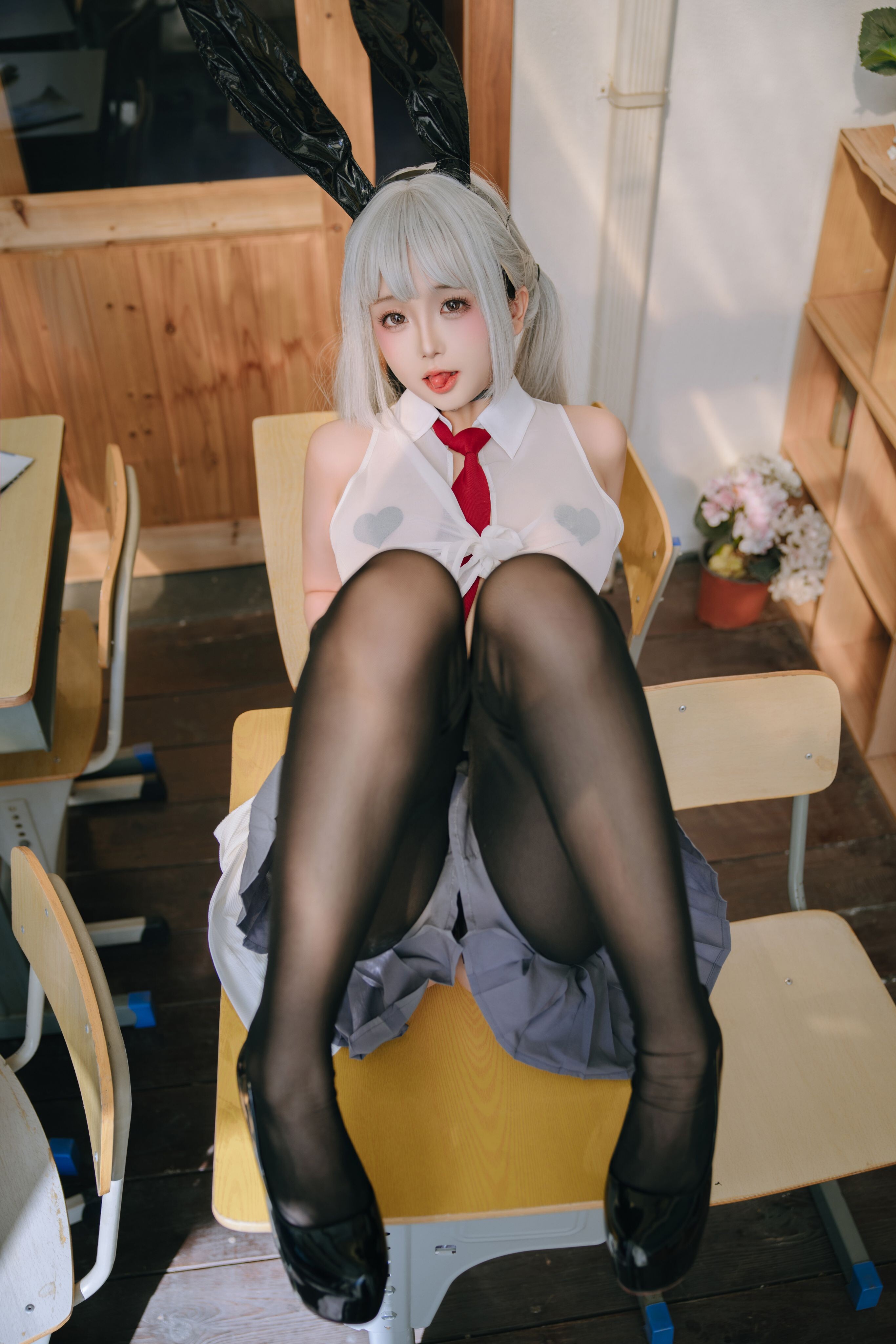Đọc truyện hentai Tuyển tập Albums siêu phẩm Cosplay - Chap 996 - Hina Jiao - Rebellious Girl JK