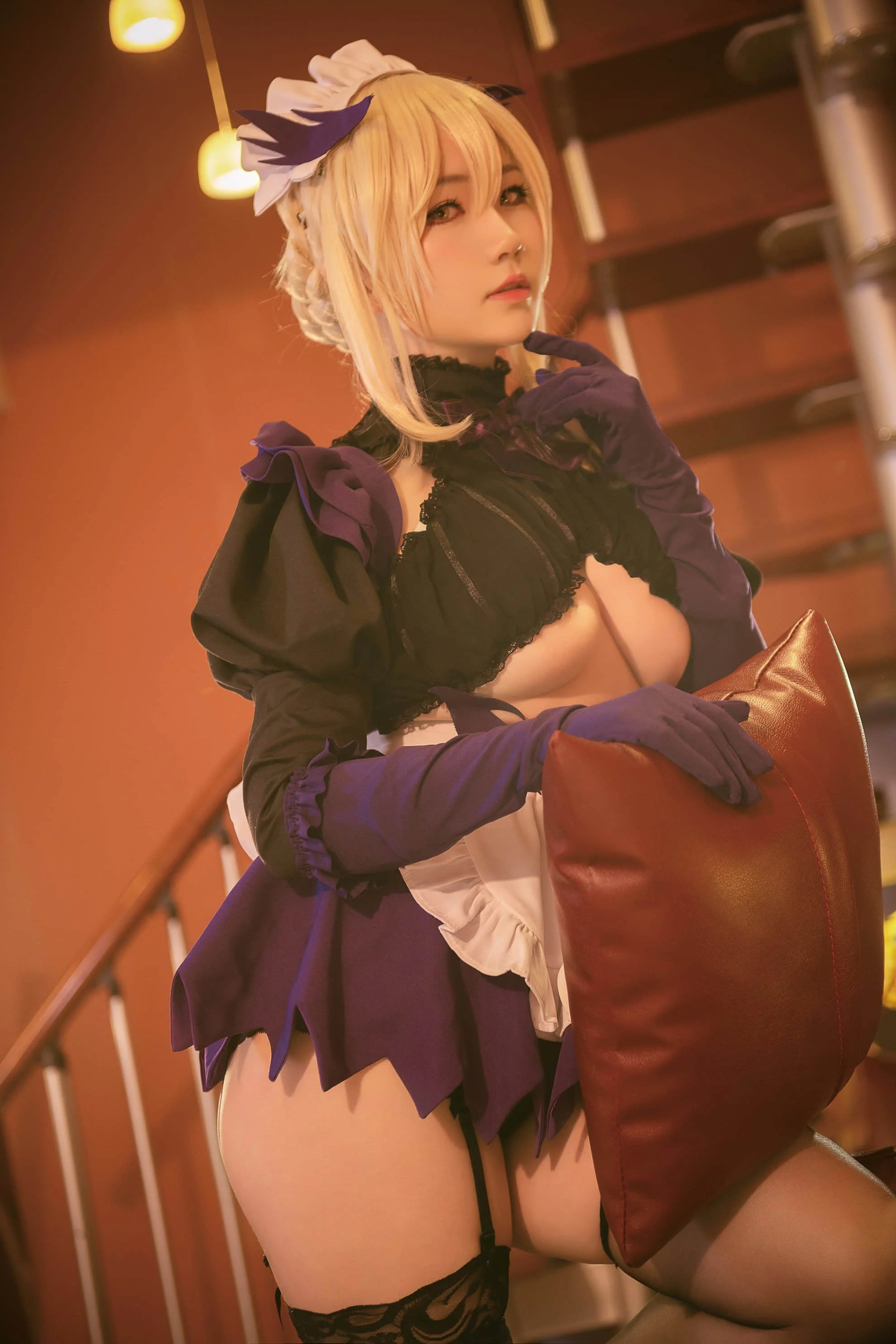 Đọc truyện hentai Tuyển tập Albums siêu phẩm Cosplay - Chap 863 - Benmomo is the last Maid