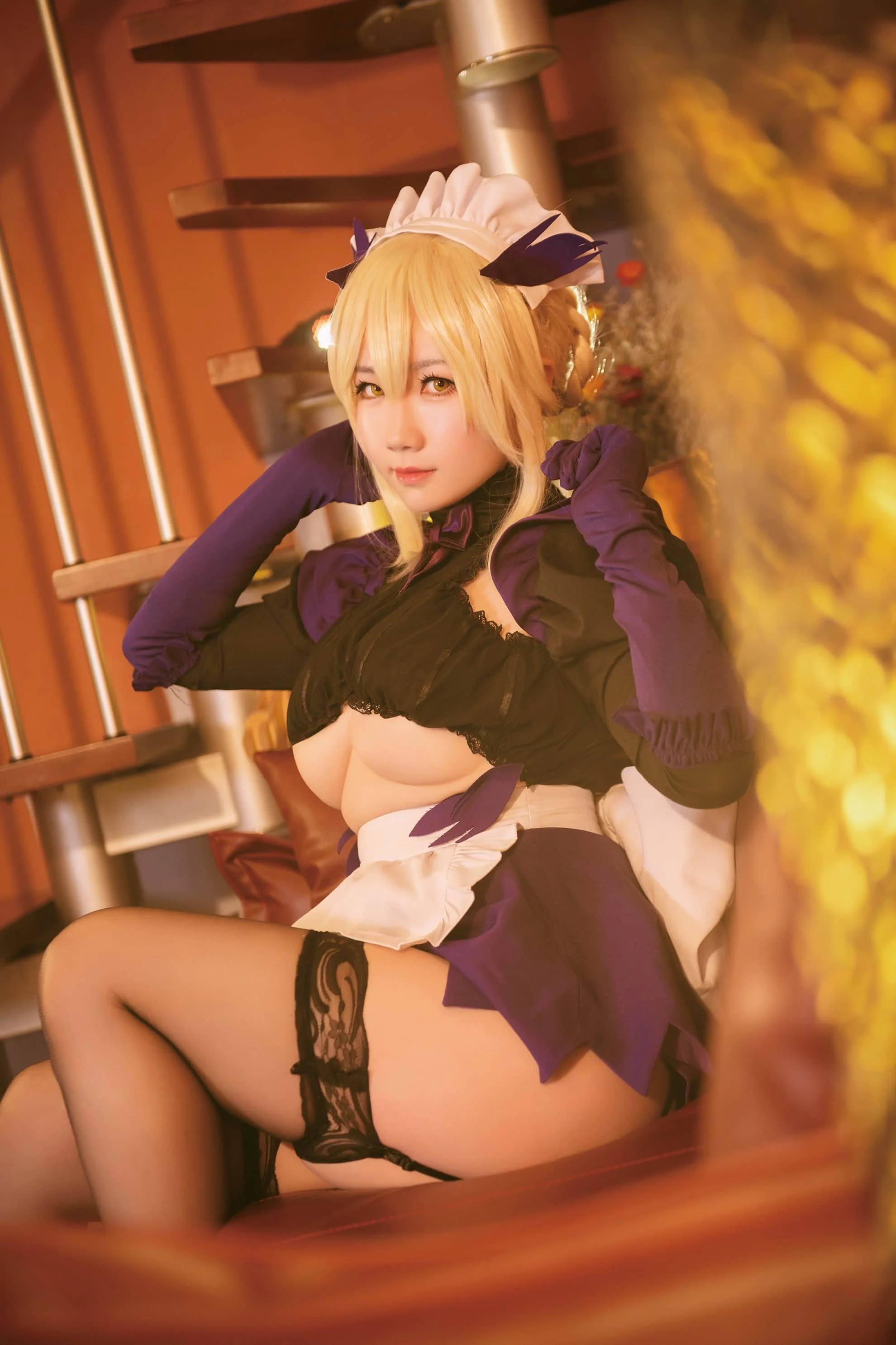 Đọc truyện hentai Tuyển tập Albums siêu phẩm Cosplay - Chap 863 - Benmomo is the last Maid