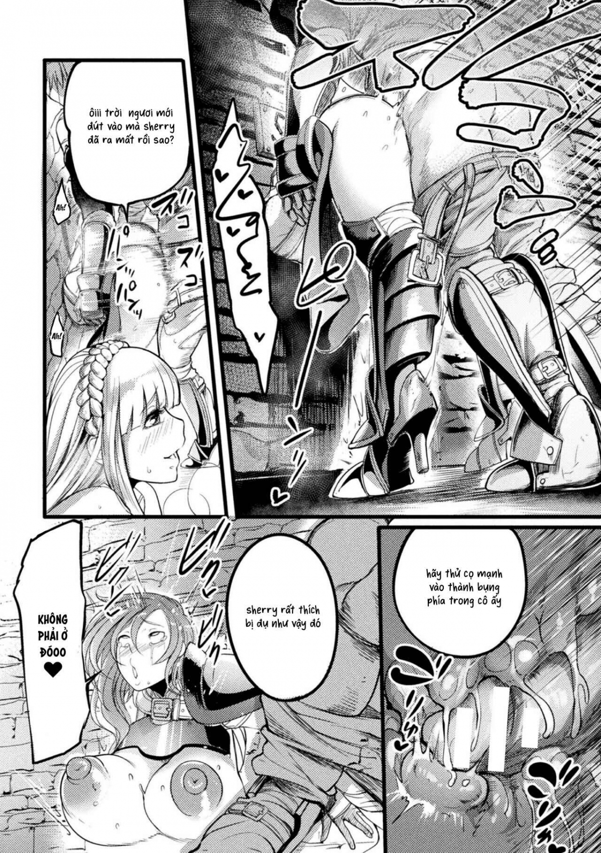 Đọc truyện hentai Teikoku no Nikubenki ~Otosareta Hime to Onna Kishi~ - Oneshot.