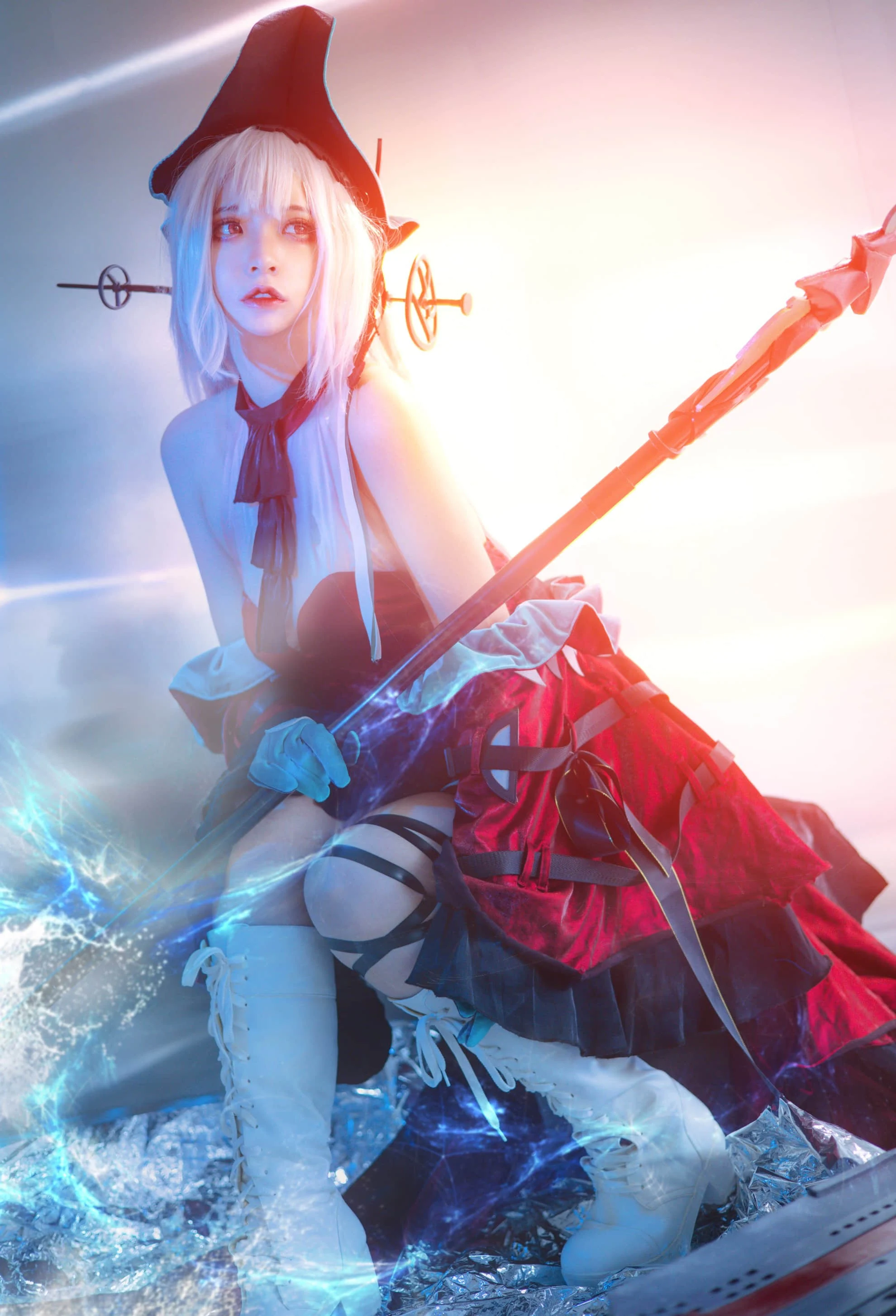 Đọc truyện hentai Tuyển tập Albums siêu phẩm Cosplay - Chap 849 - Crazy Cat SS - Arknights Skadi