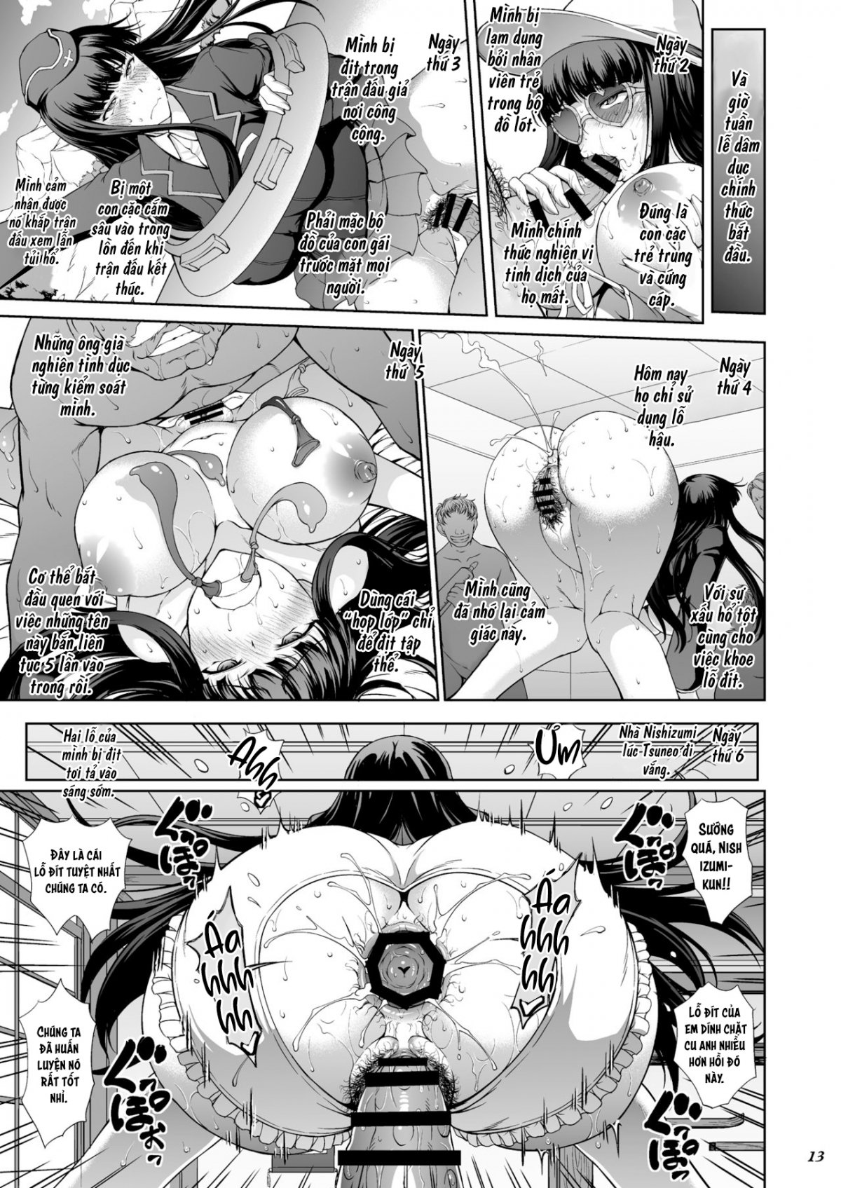 Đọc truyện hentai Iemoto no Geneki Fukki Kanzen Fukujuu Dosukebe Ura Senshadou Oneshot