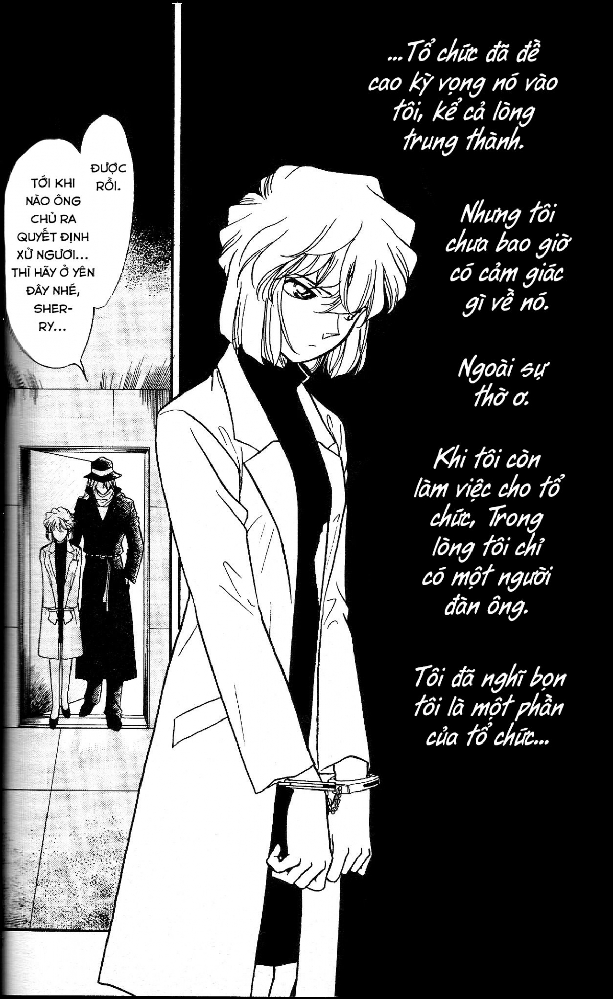 Đọc truyện hentai Sherry và tổ chức áo đen - Oneshot
