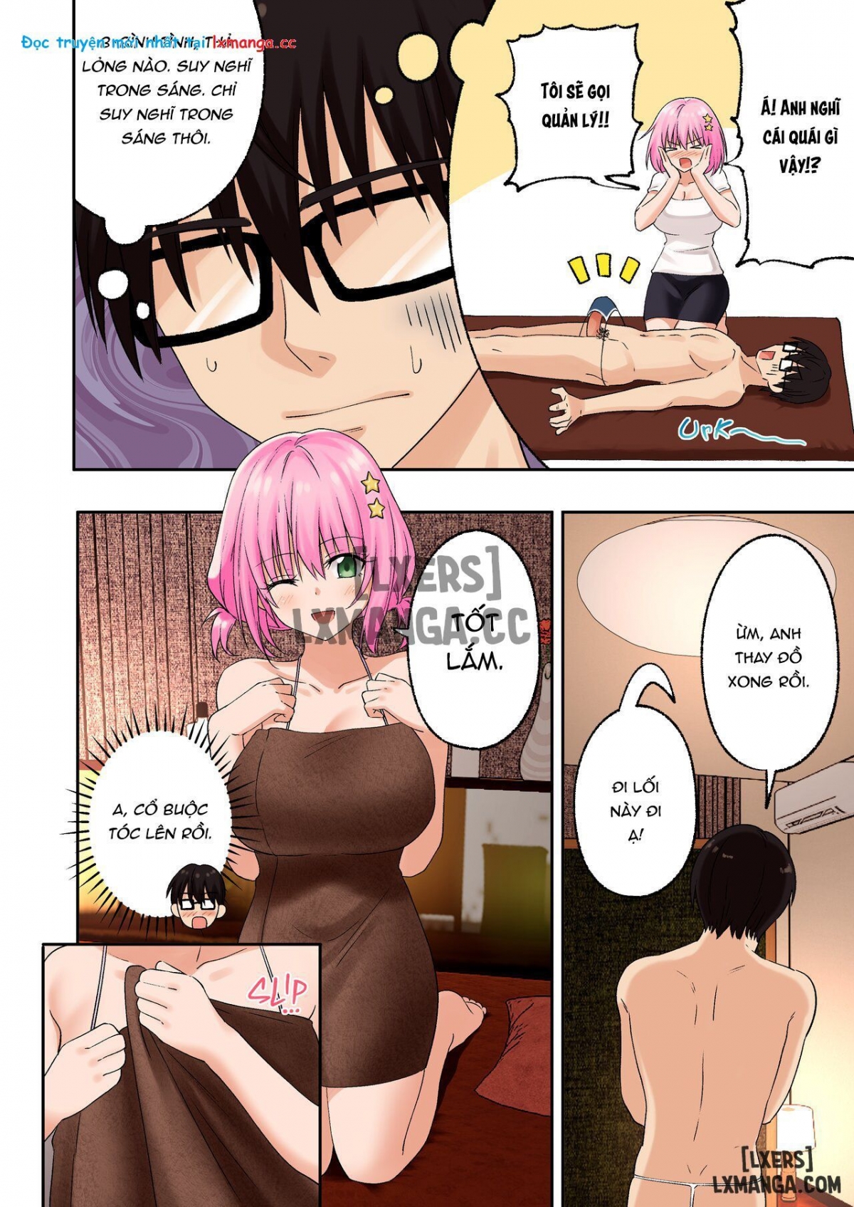 Đọc truyện hentai Happy Endings Men's Spa - Chap 1