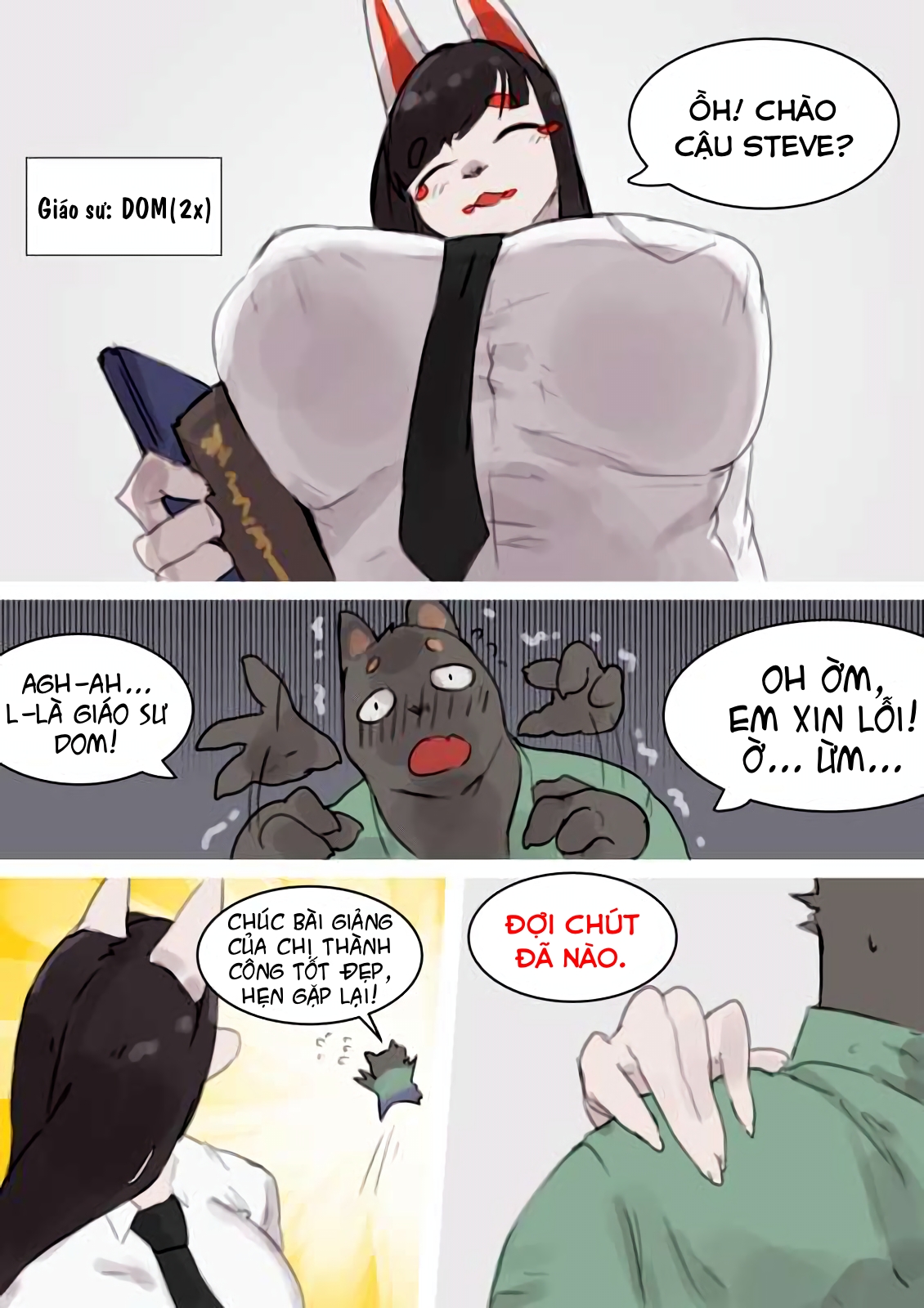 Đọc truyện hentai Cáo và gấu nâu - Oneshot