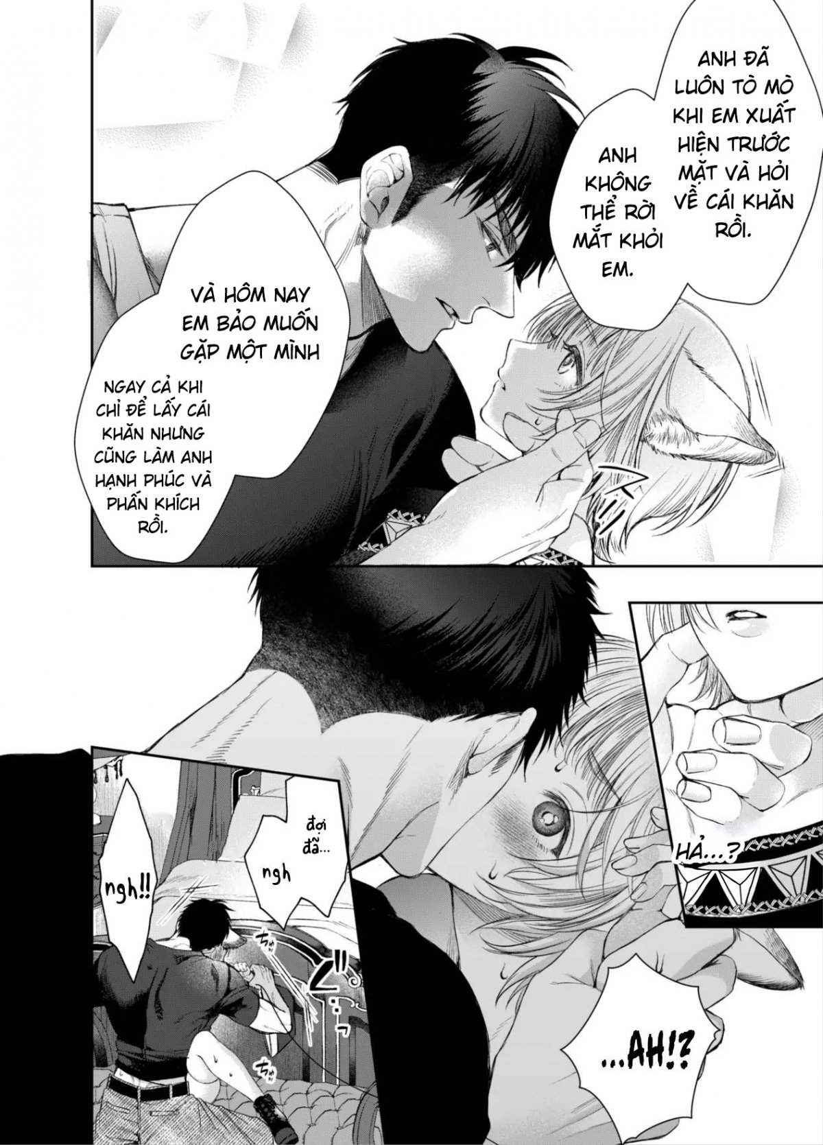 Đọc truyện hentai Tôi không thể thoát khỏi Kỵ sĩ quàng khăn đỏ tinh nghịch - Part 1
