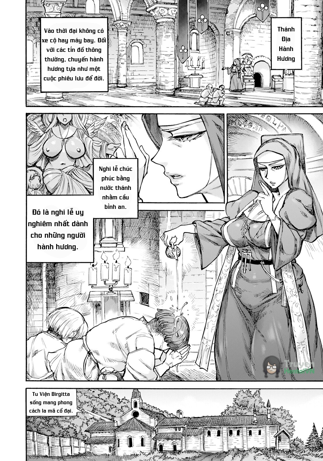 Đọc truyện hentai ANGEL Club 2024-02 - siêu phẩm - Chap 8 - Đức mẹ Birgitta dâm đãng