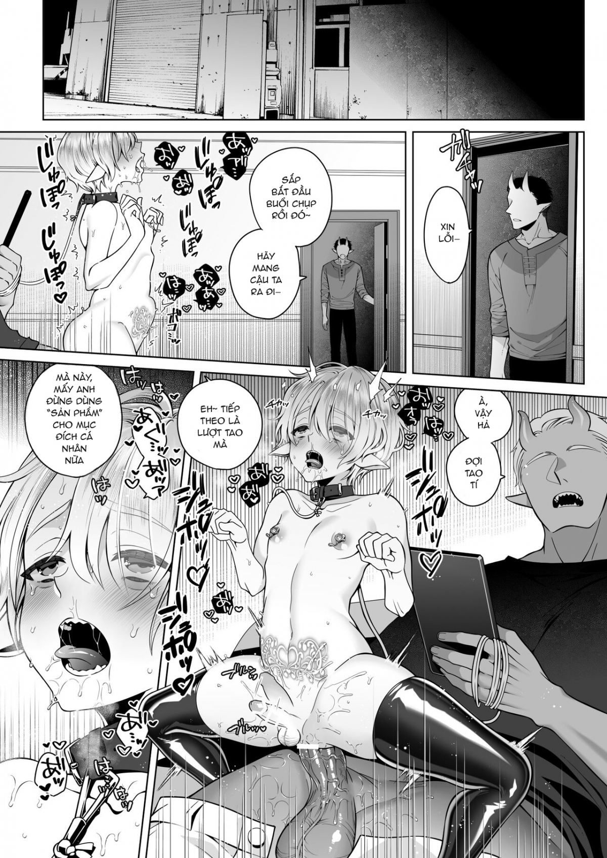 Đọc truyện hentai Niềm vui thú của cặp Elf song sinh - Oneshot